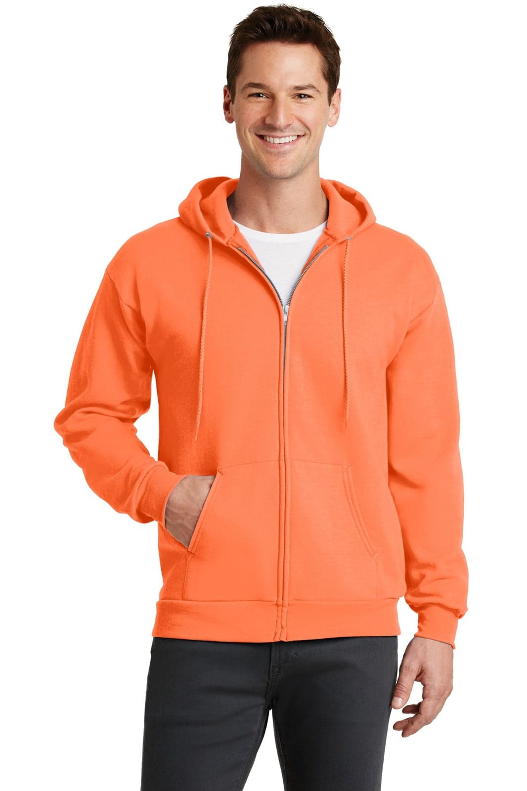 Port & Company - Core Fleece Full-Zip Hooded Sweatshirt