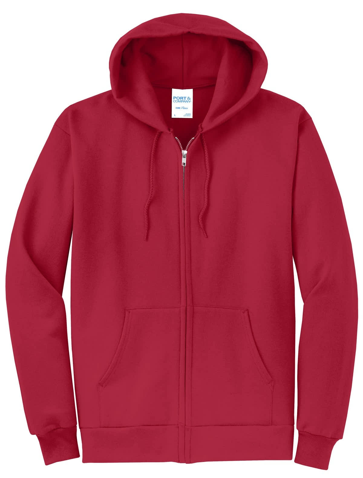 Port & Company - Core Fleece Full-Zip Hooded Sweatshirt
