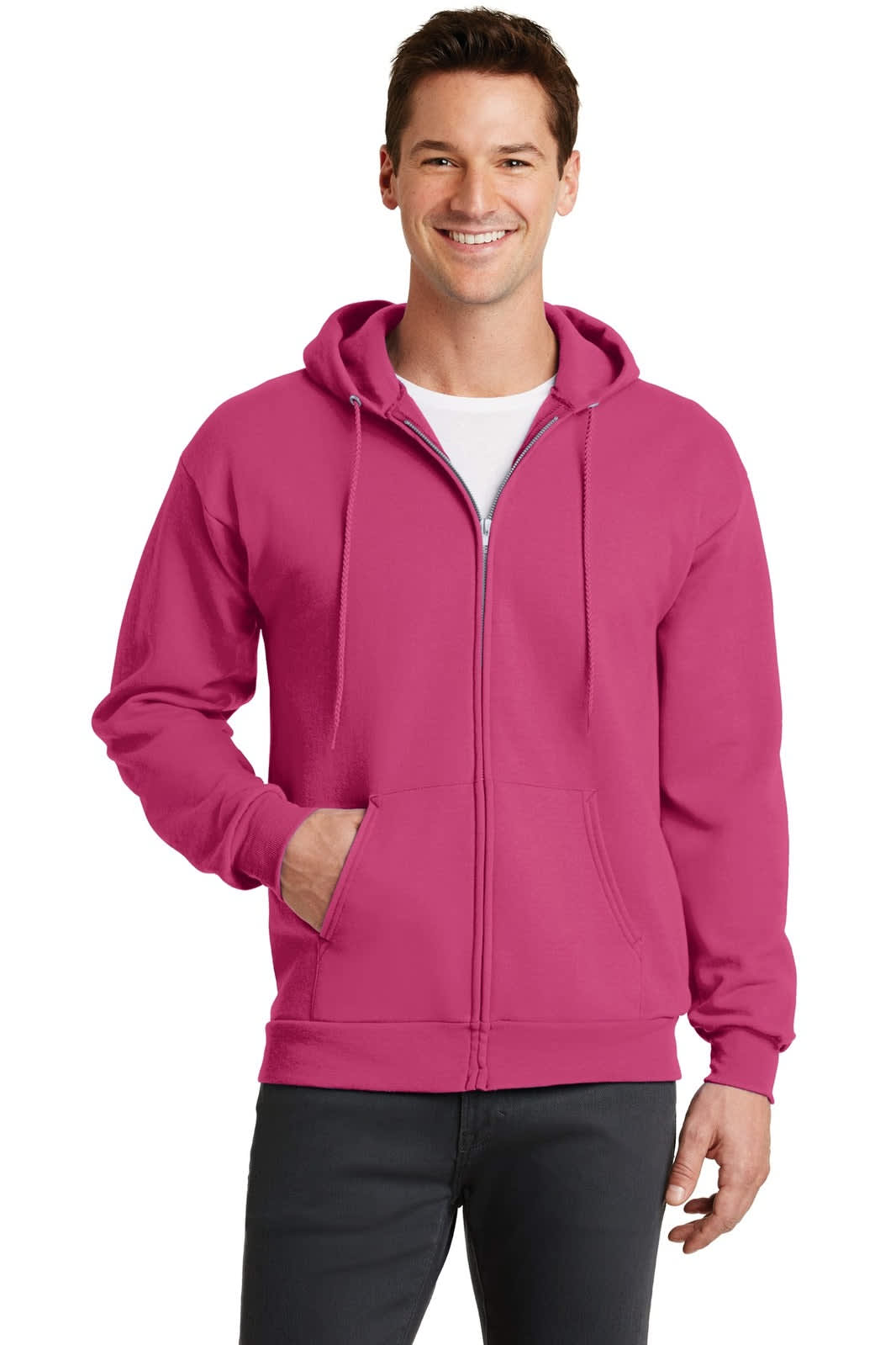 Port & Company - Core Fleece Full-Zip Hooded Sweatshirt