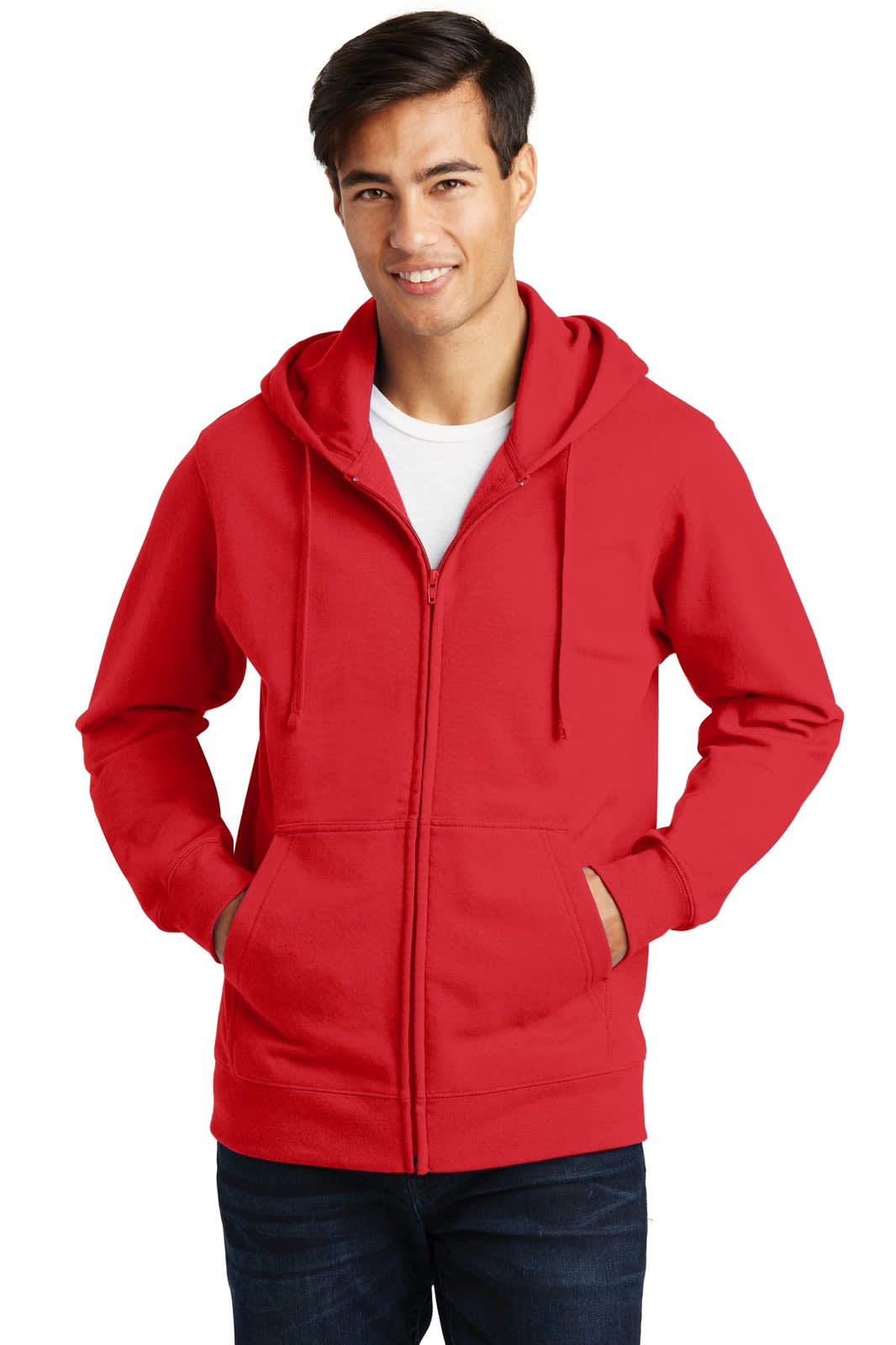 Port & Company Fan Favorite Fleece Full-Zip Hooded Sweatshirt