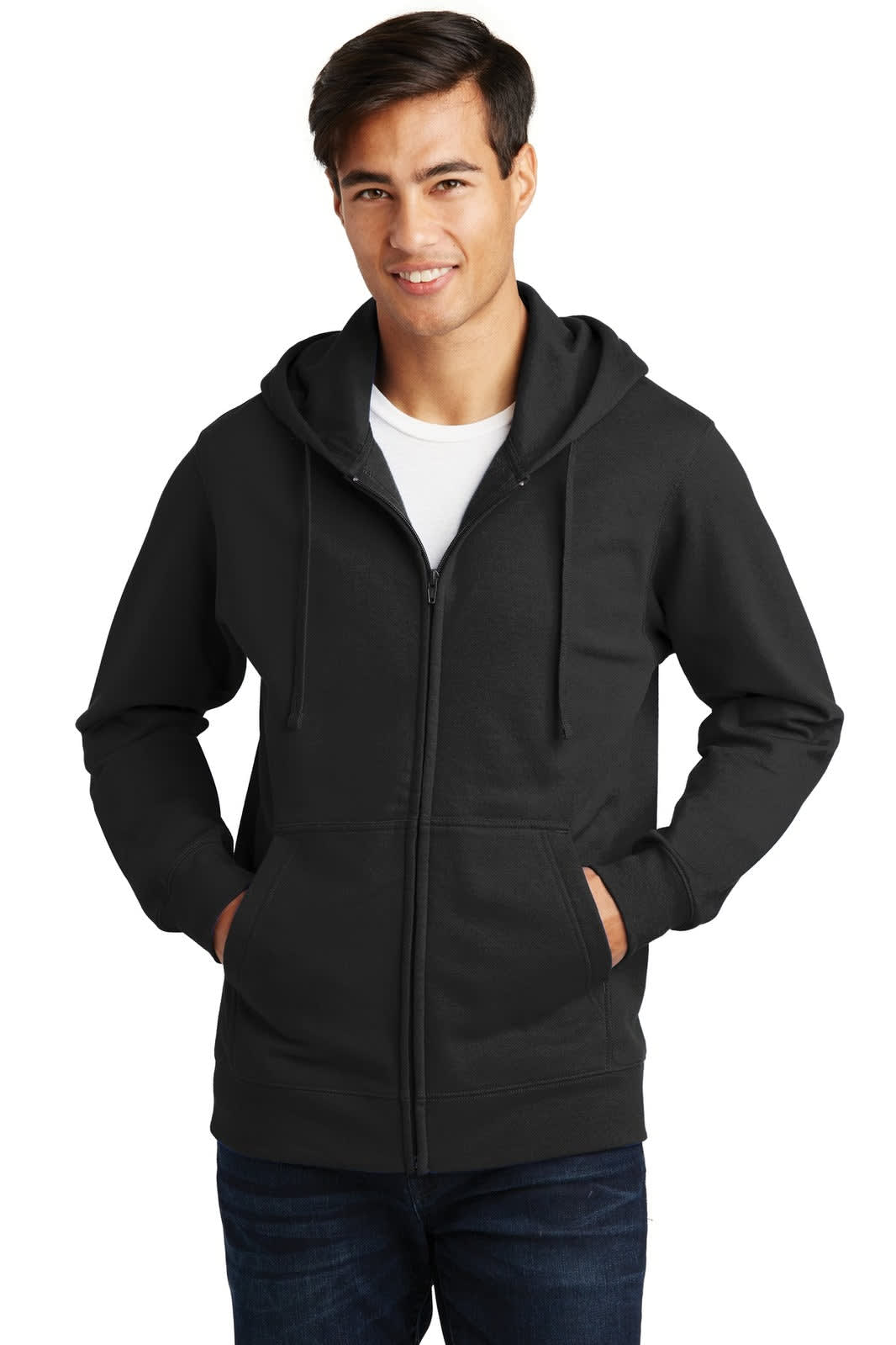 Port & Company Fan Favorite Fleece Full-Zip Hooded Sweatshirt
