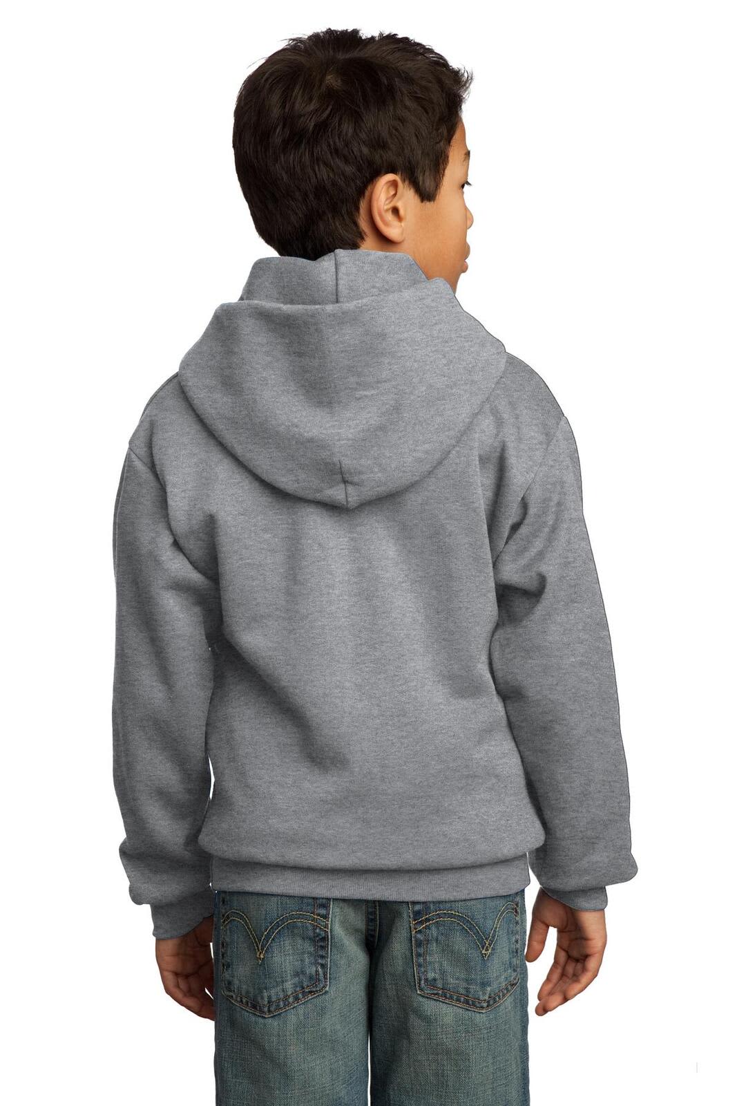 Port & Company - Youth Core Fleece Pullover Hooded Sweatshirt