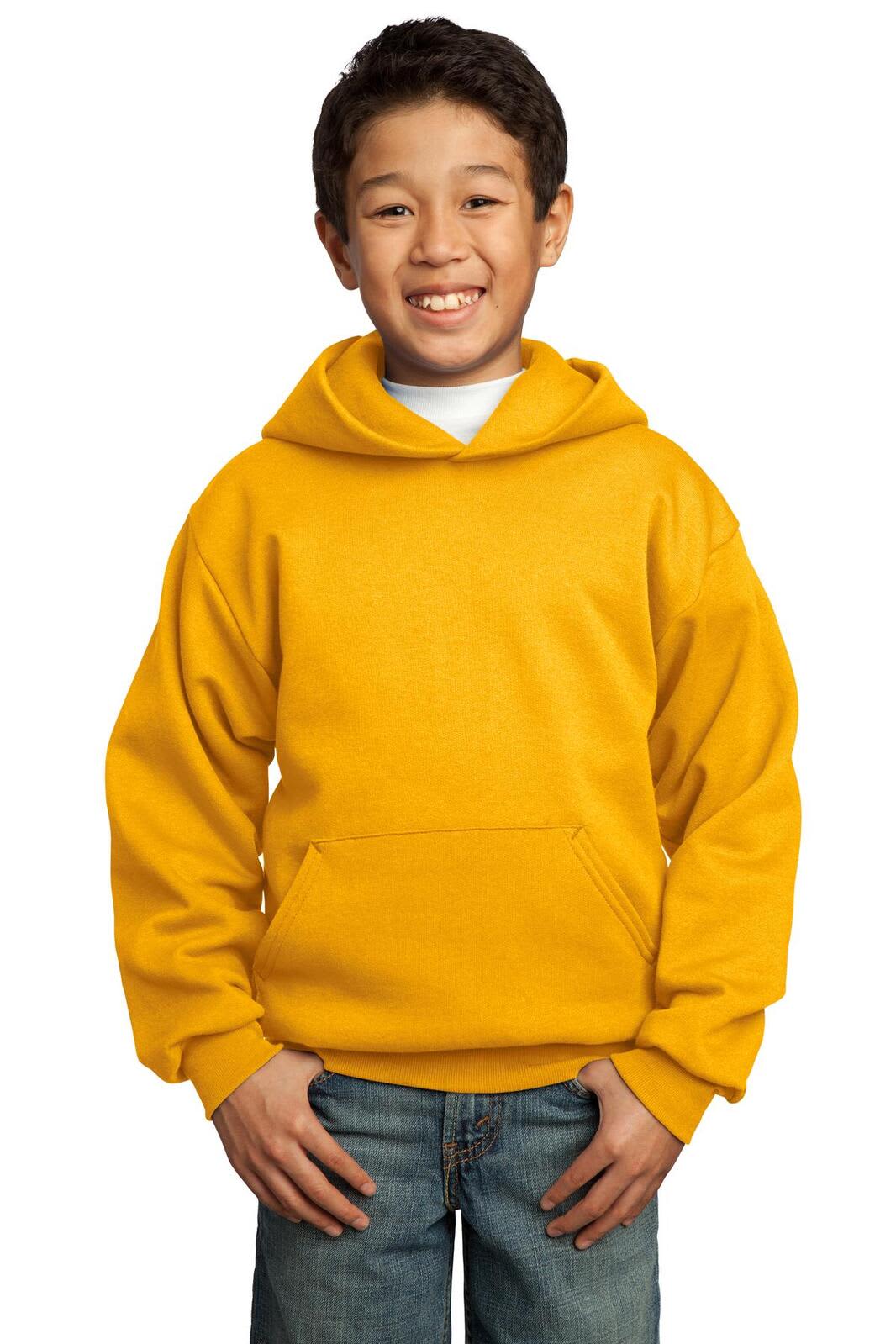 Port & Company - Youth Core Fleece Pullover Hooded Sweatshirt