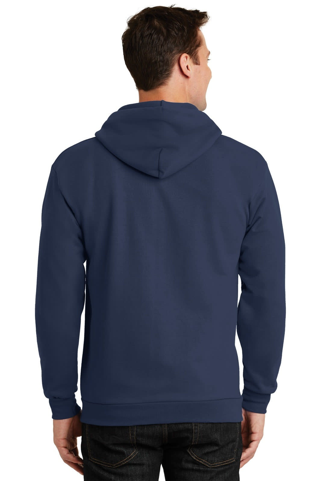 Port & Company - Essential Fleece Full-Zip Hooded Sweatshirt