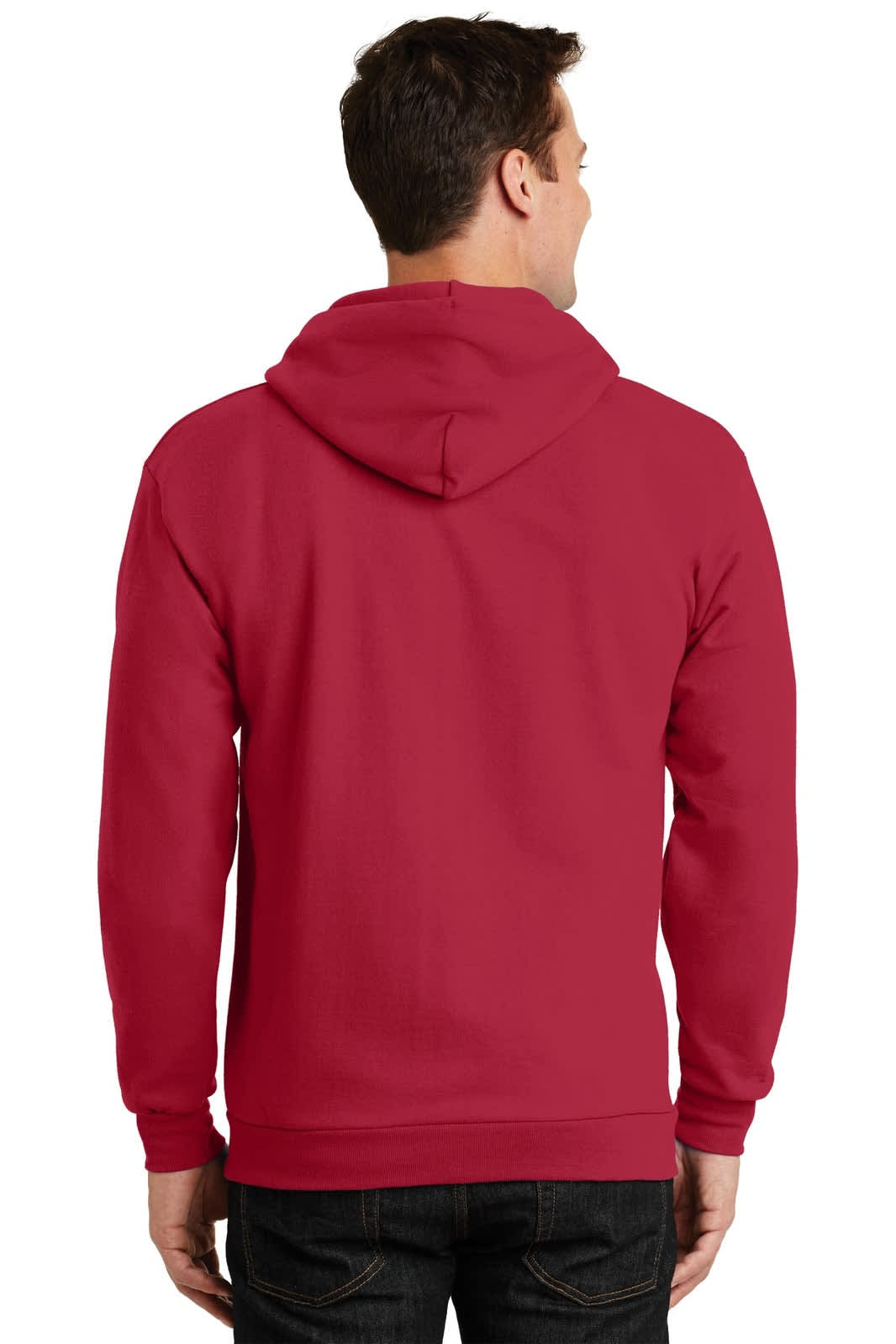 Port & Company - Essential Fleece Full-Zip Hooded Sweatshirt