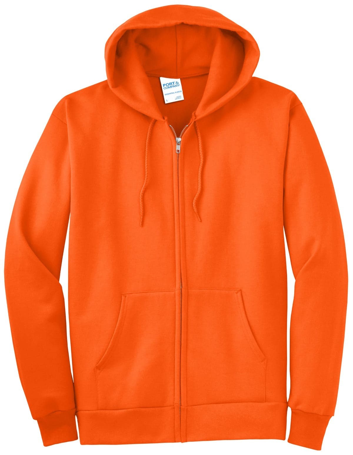 Port & Company - Essential Fleece Full-Zip Hooded Sweatshirt