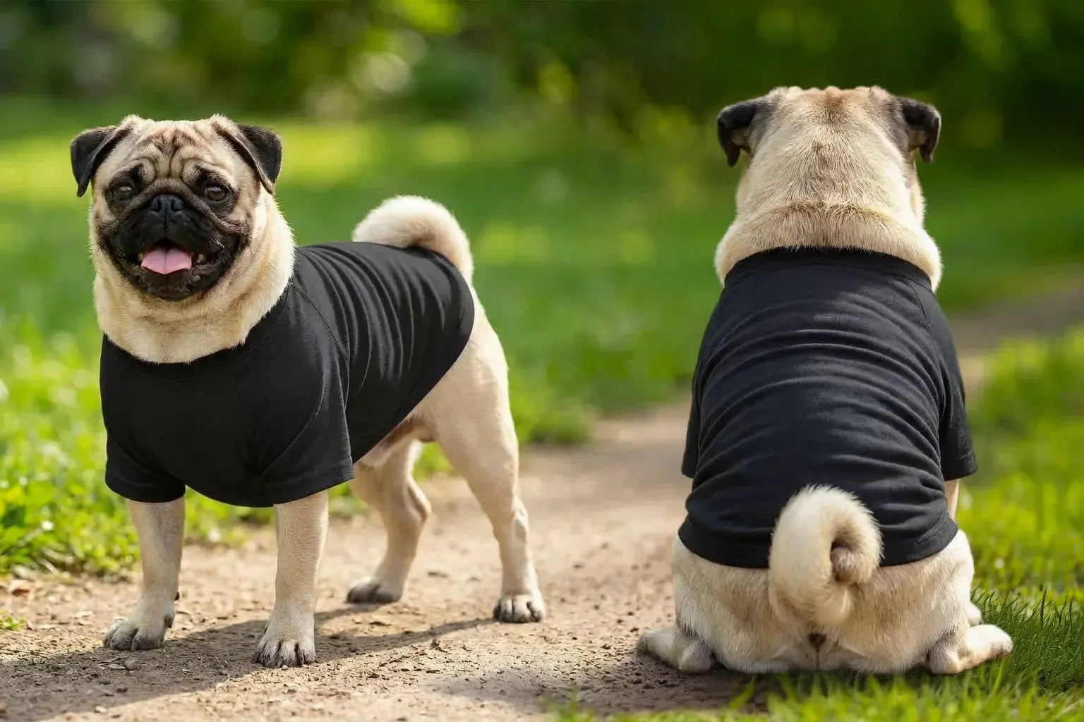Dog's Raglan T-Shirt