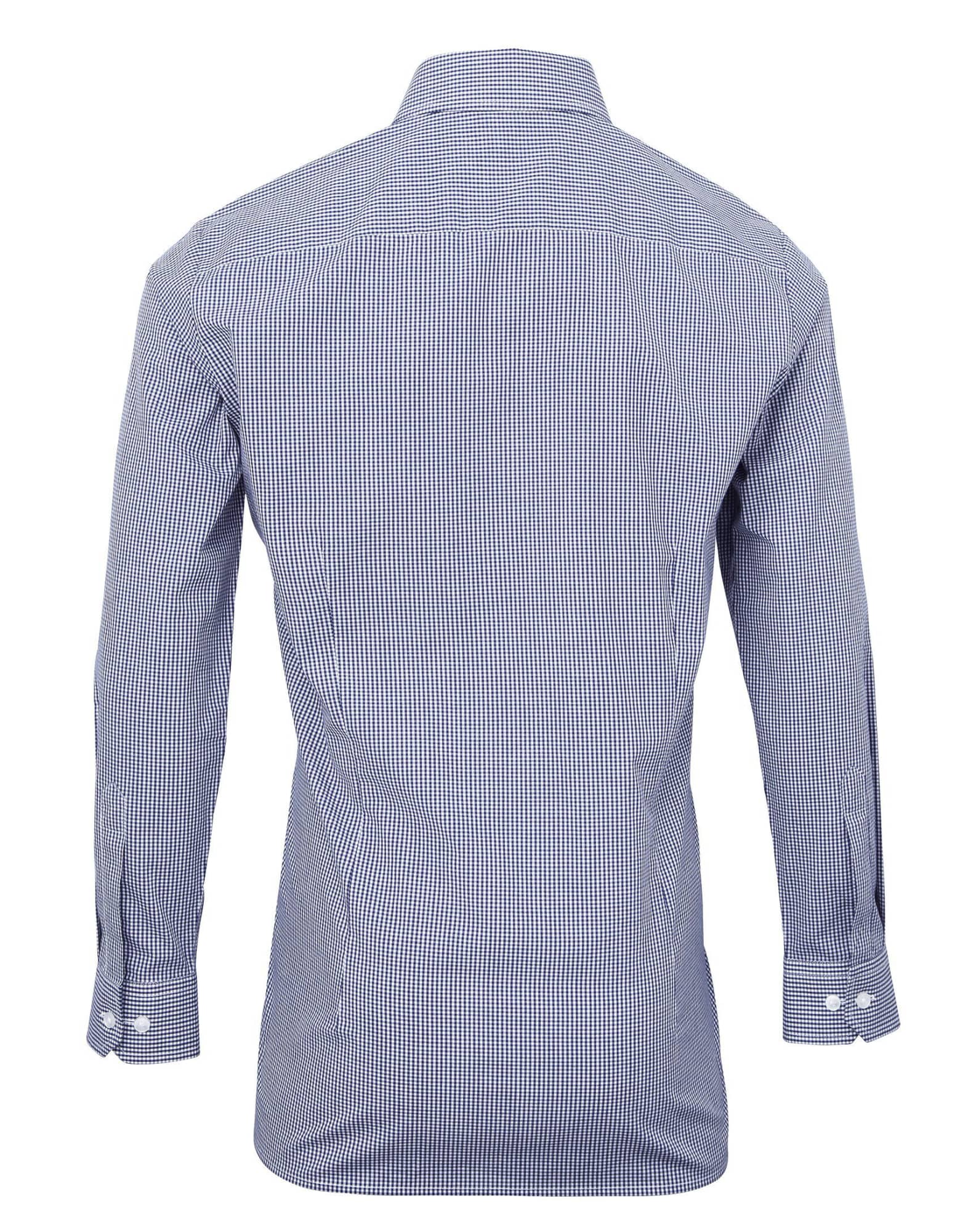 Microcheck L-S Cotton Shirt