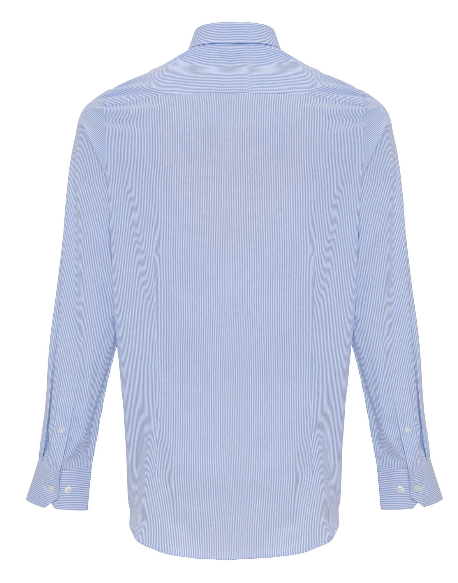 Cotton-Rich Oxford Stripes Shirt