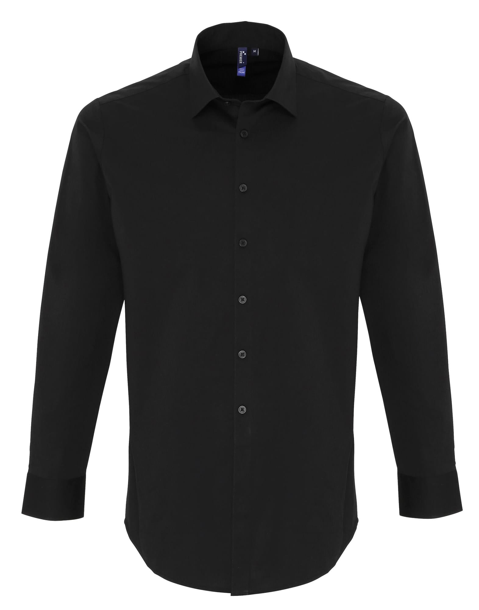 Stretch Fit Cotton Poplin L-S Shirt