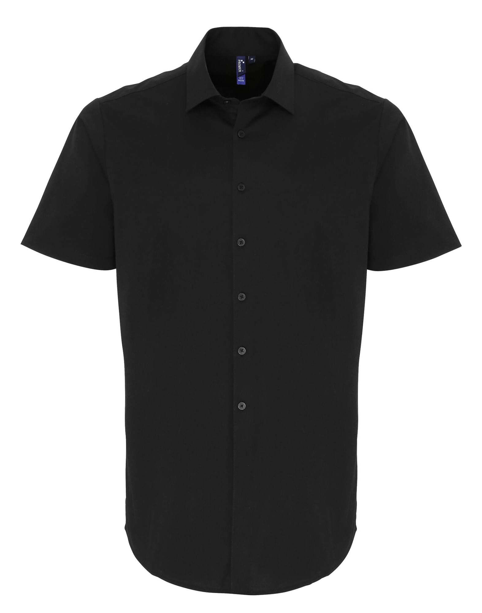 Stretch Fit Cotton Poplin S-S Shirt