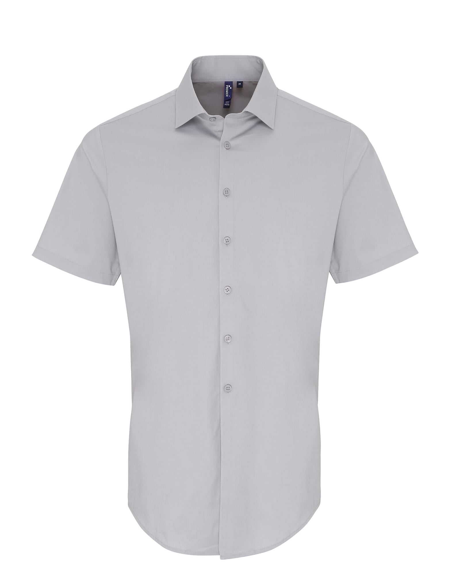 Stretch Fit Cotton Poplin S-S Shirt