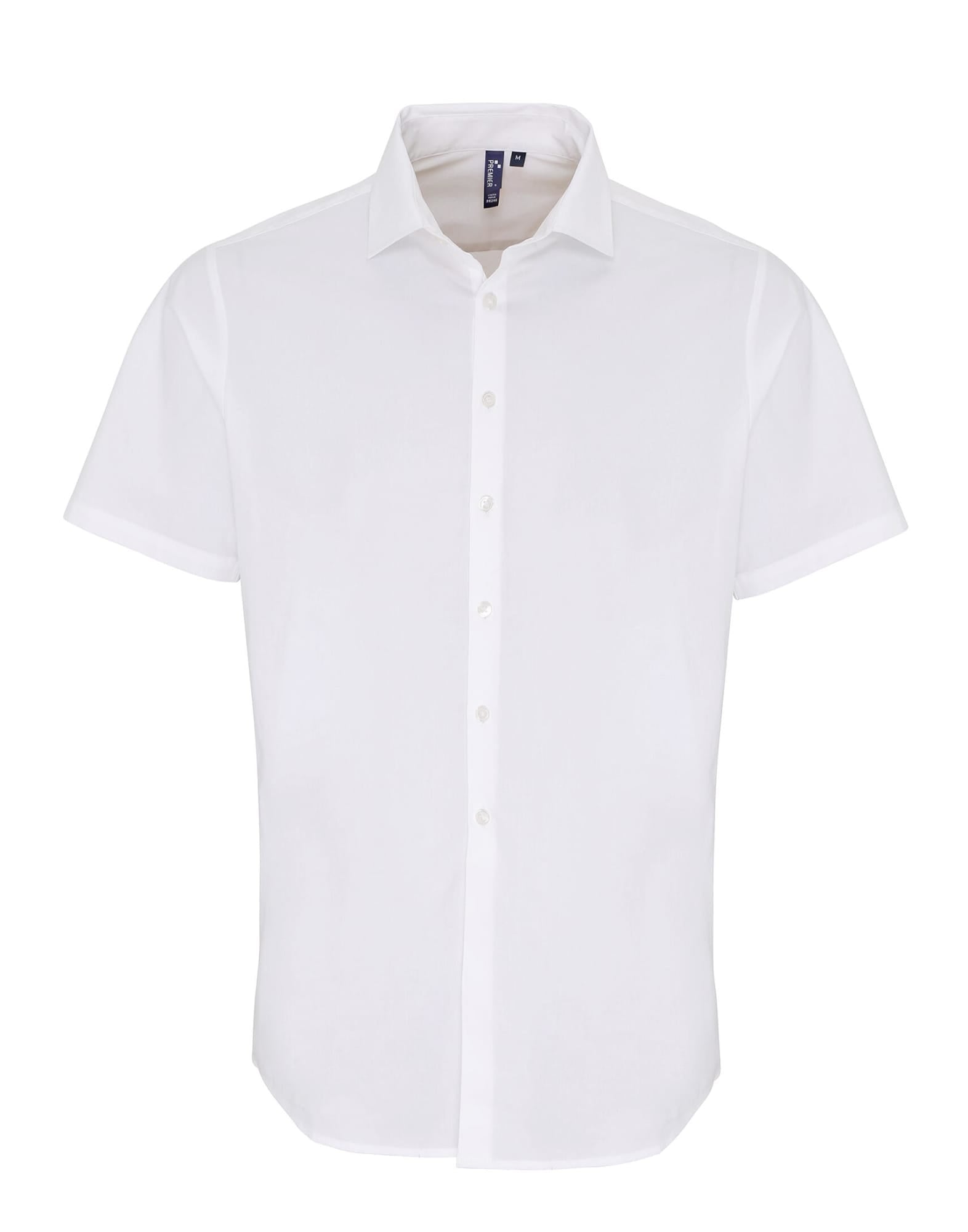 Stretch Fit Cotton Poplin S-S Shirt