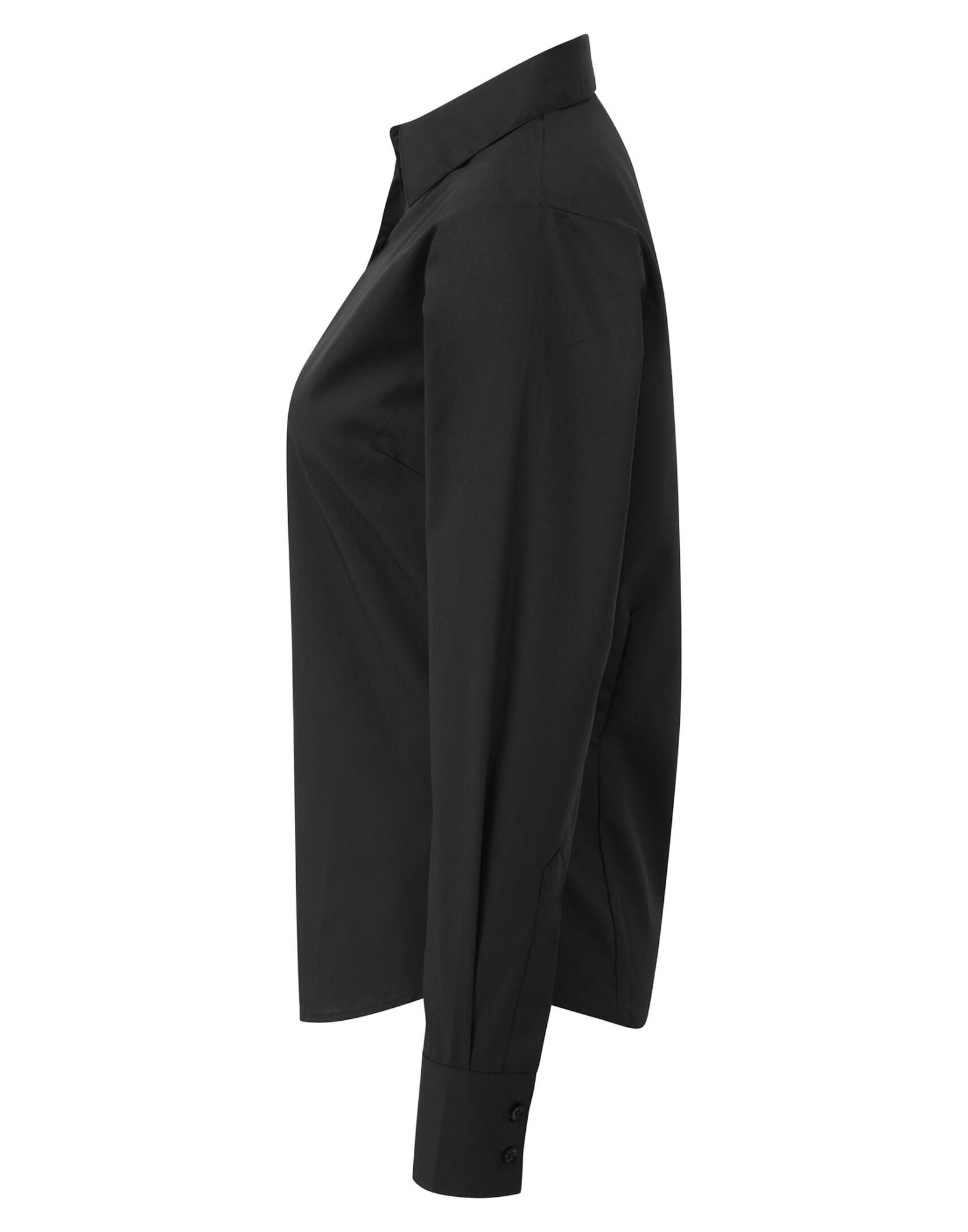 Womens Poplin L-S Blouse