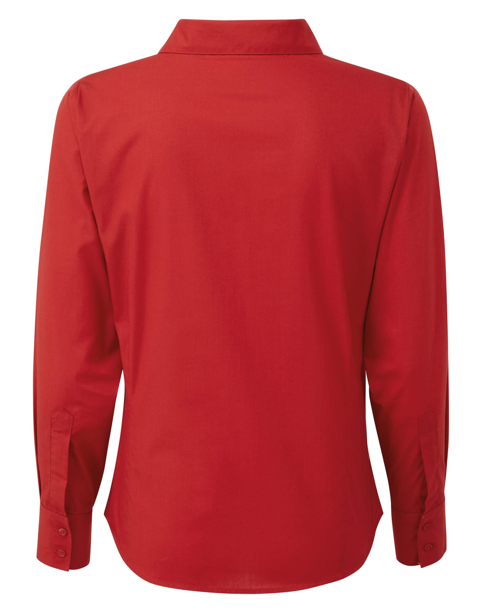 Womens Poplin L-S Blouse