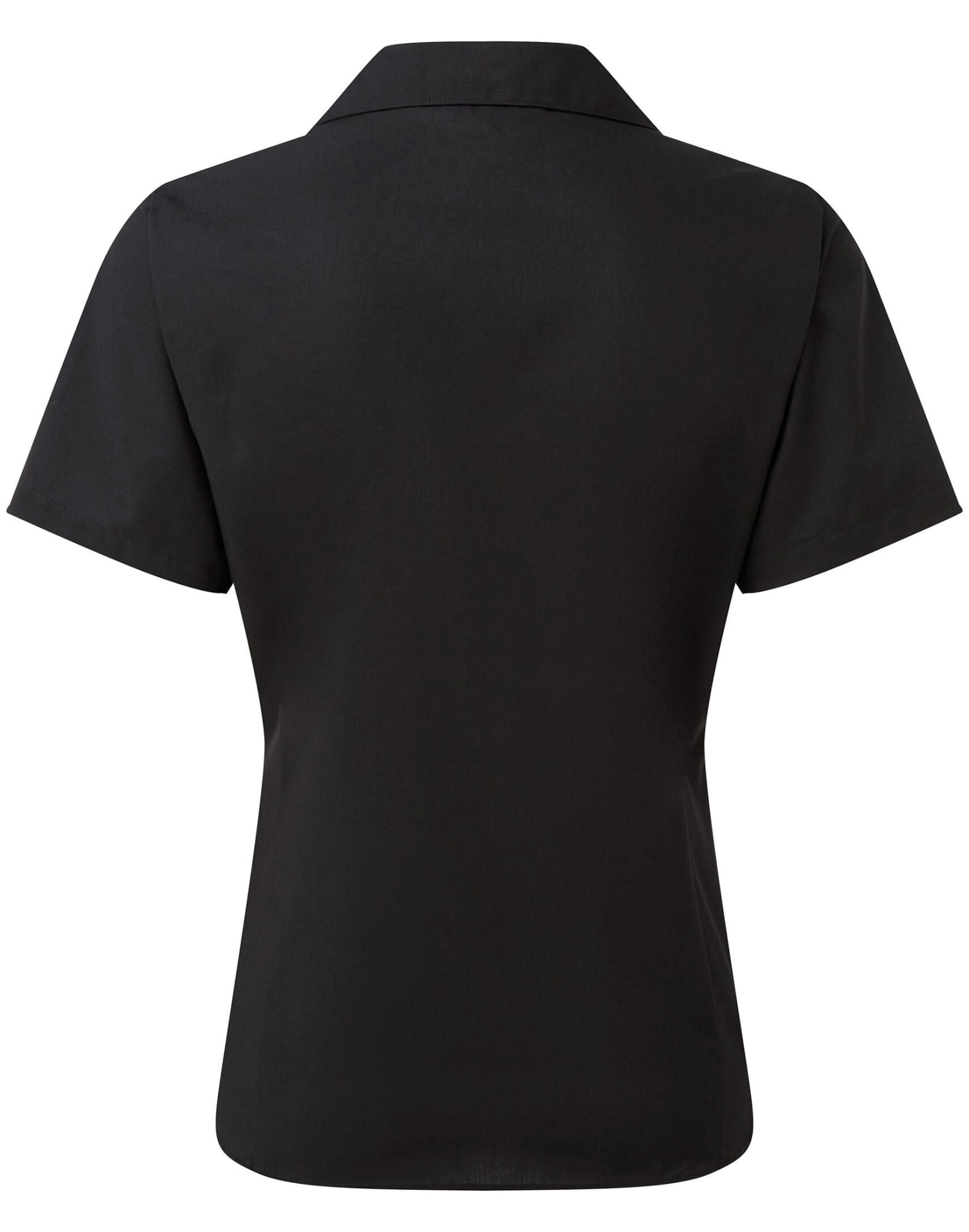Womens S-S Poplin Blouse