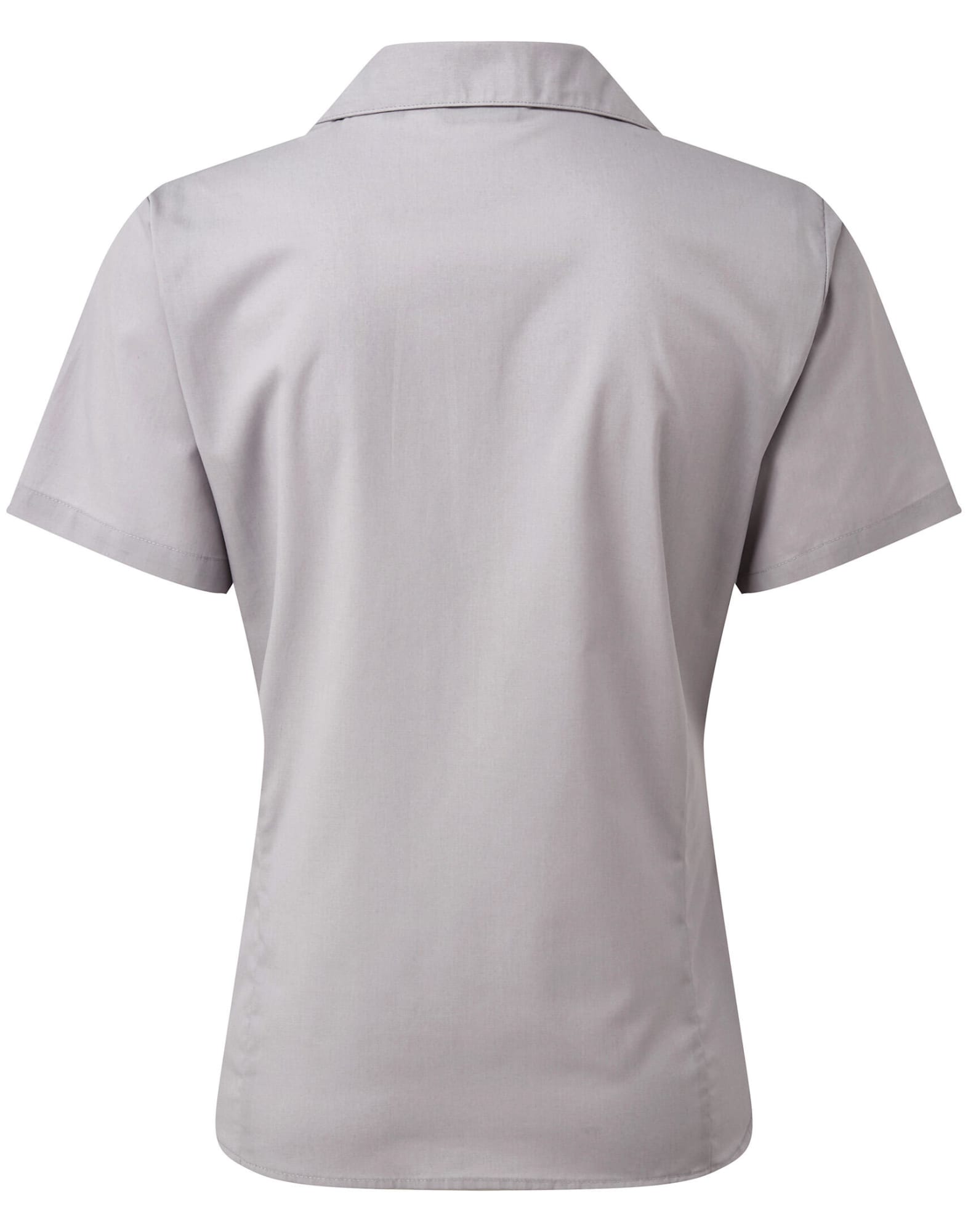 Womens S-S Poplin Blouse