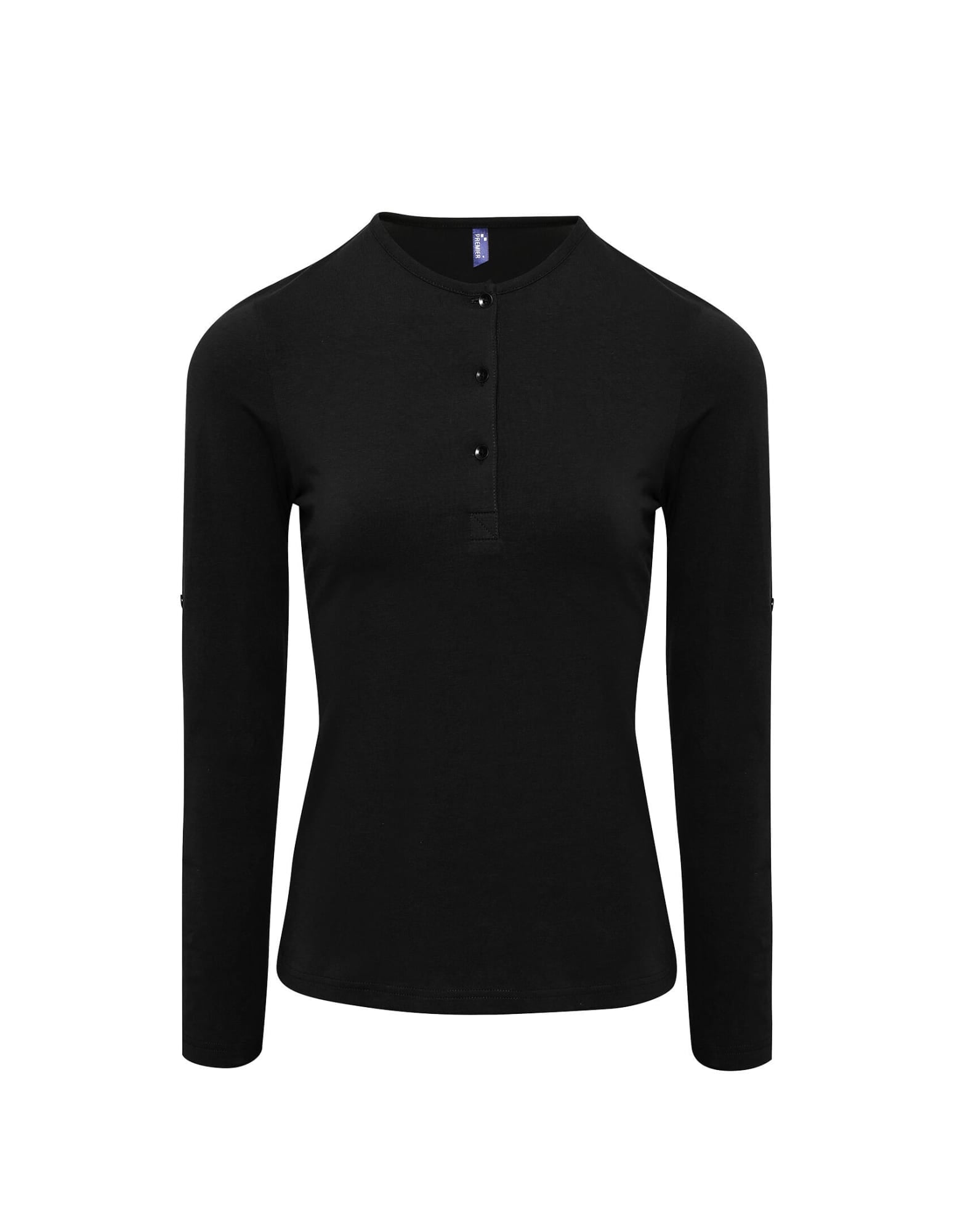 Womens Long John Roll-Sleeve Tee