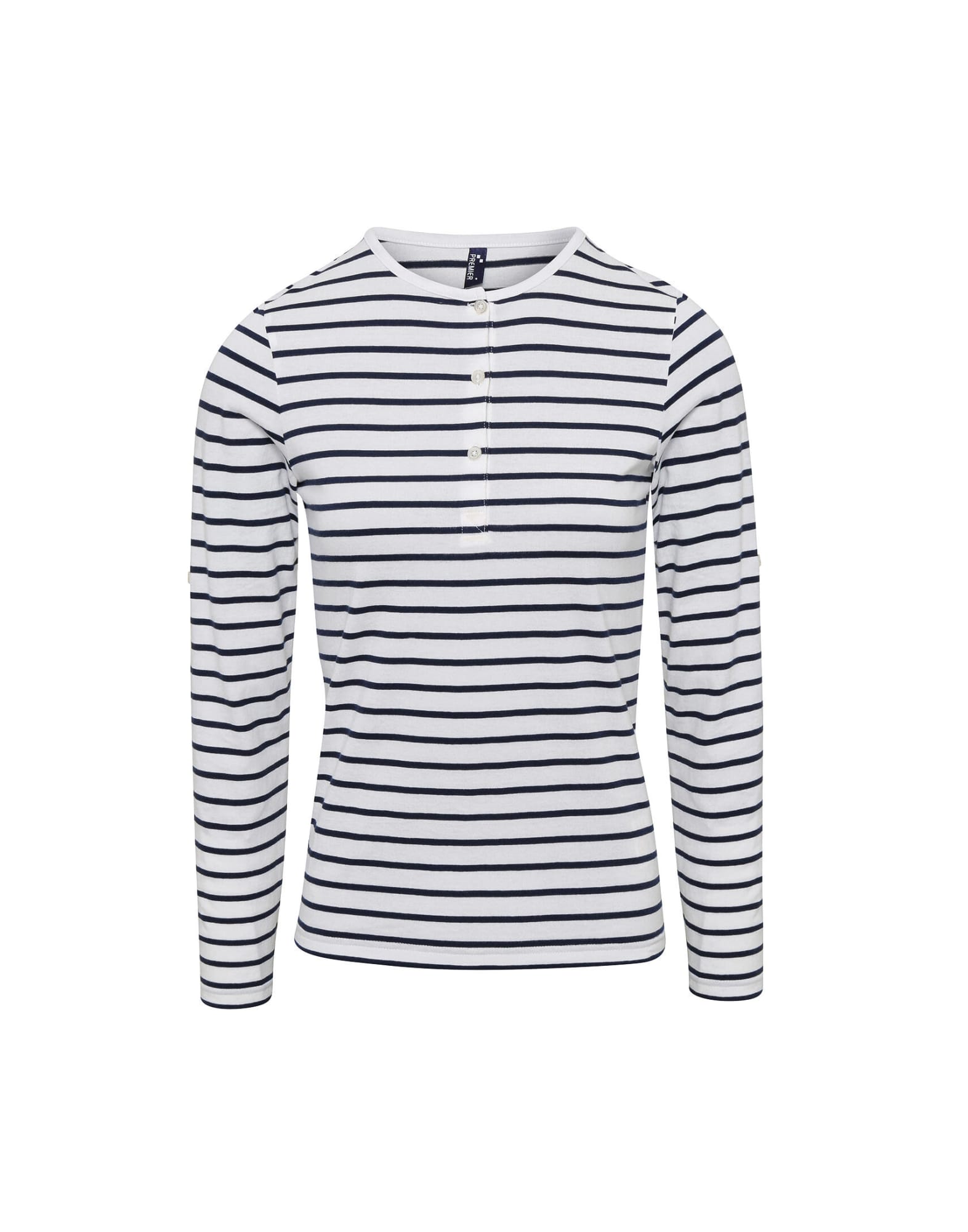 Womens Long John Roll-Sleeve Tee
