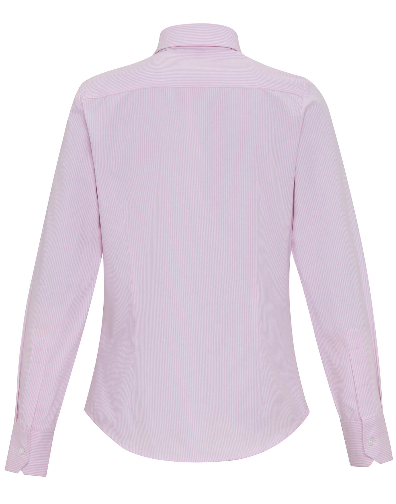 Womens Cotton-Rich Oxford Stripes Blouse