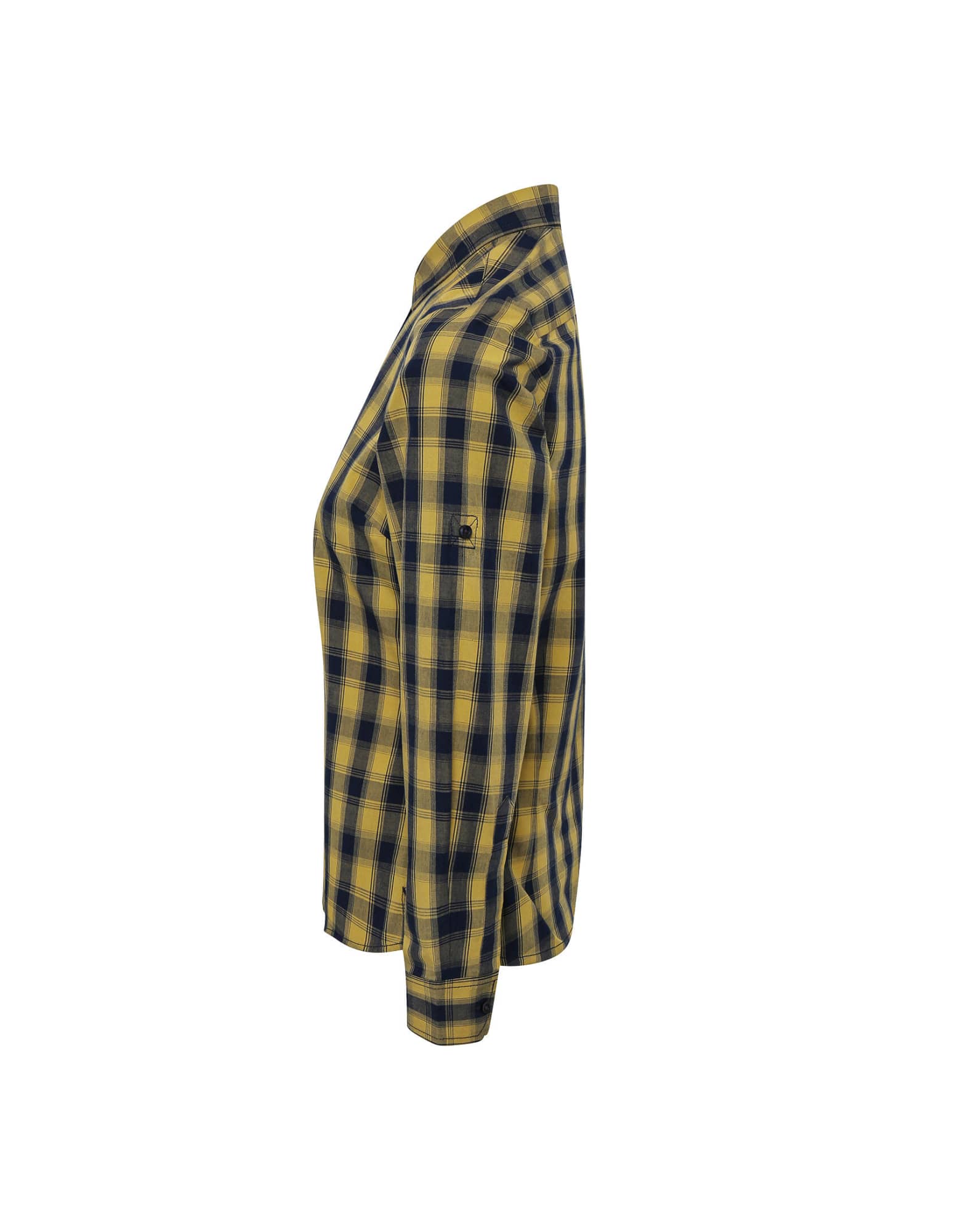 Womens Mulligan Check Cotton L-S Shirt