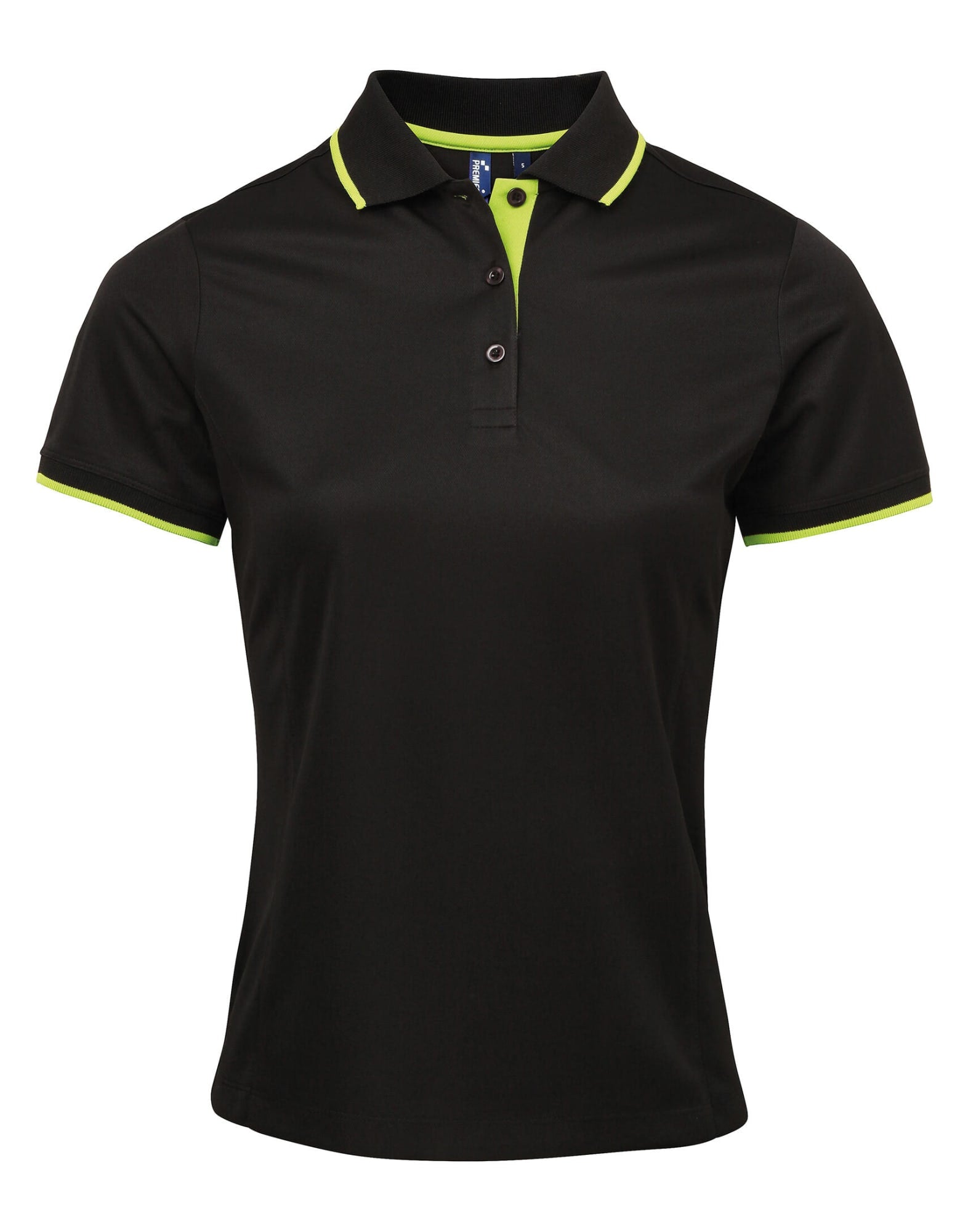 Womens Contrast Coolchecker Polo