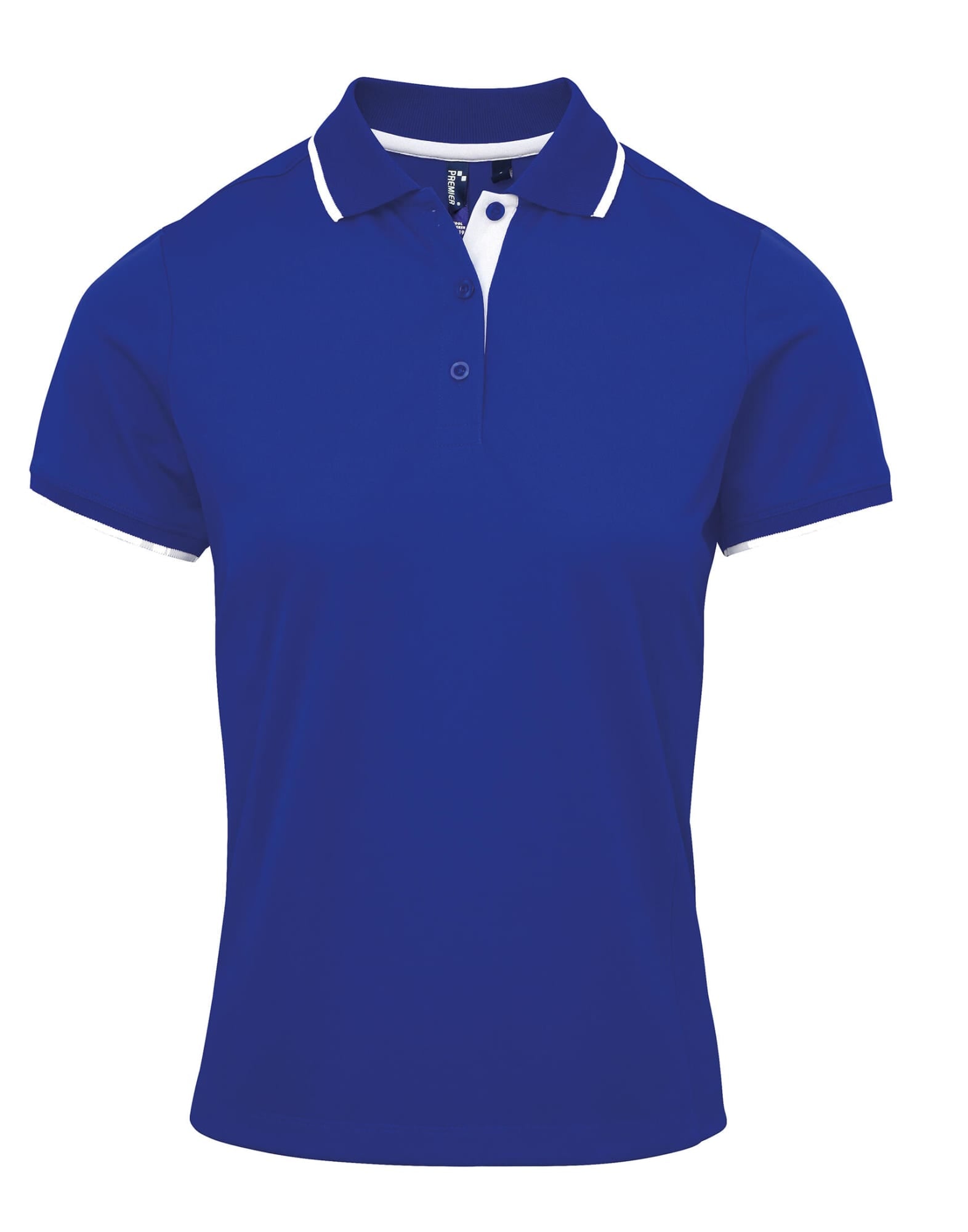 Womens Contrast Coolchecker Polo