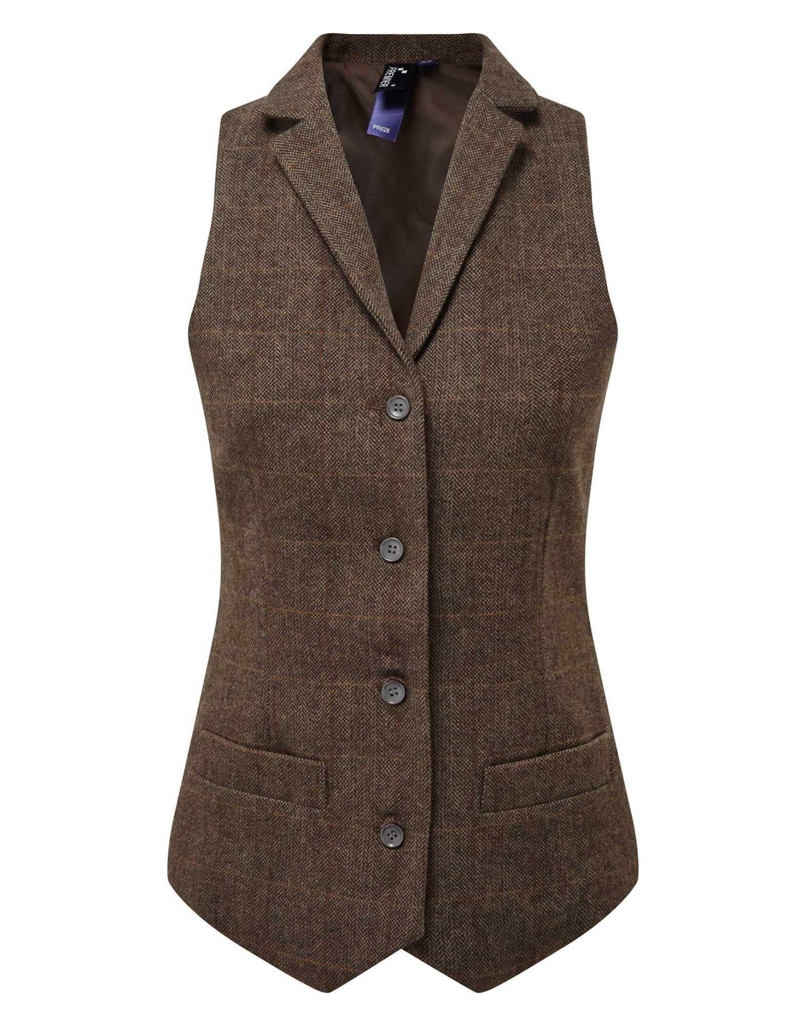 Womens Herringbone Waistcoat