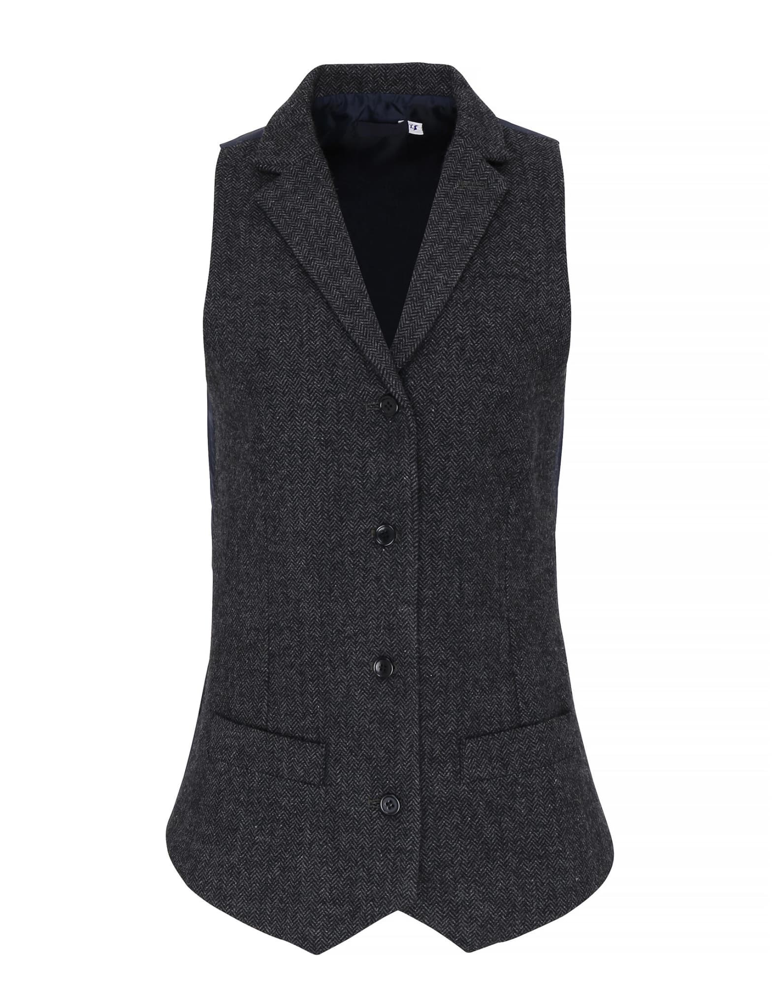 Womens Herringbone Waistcoat