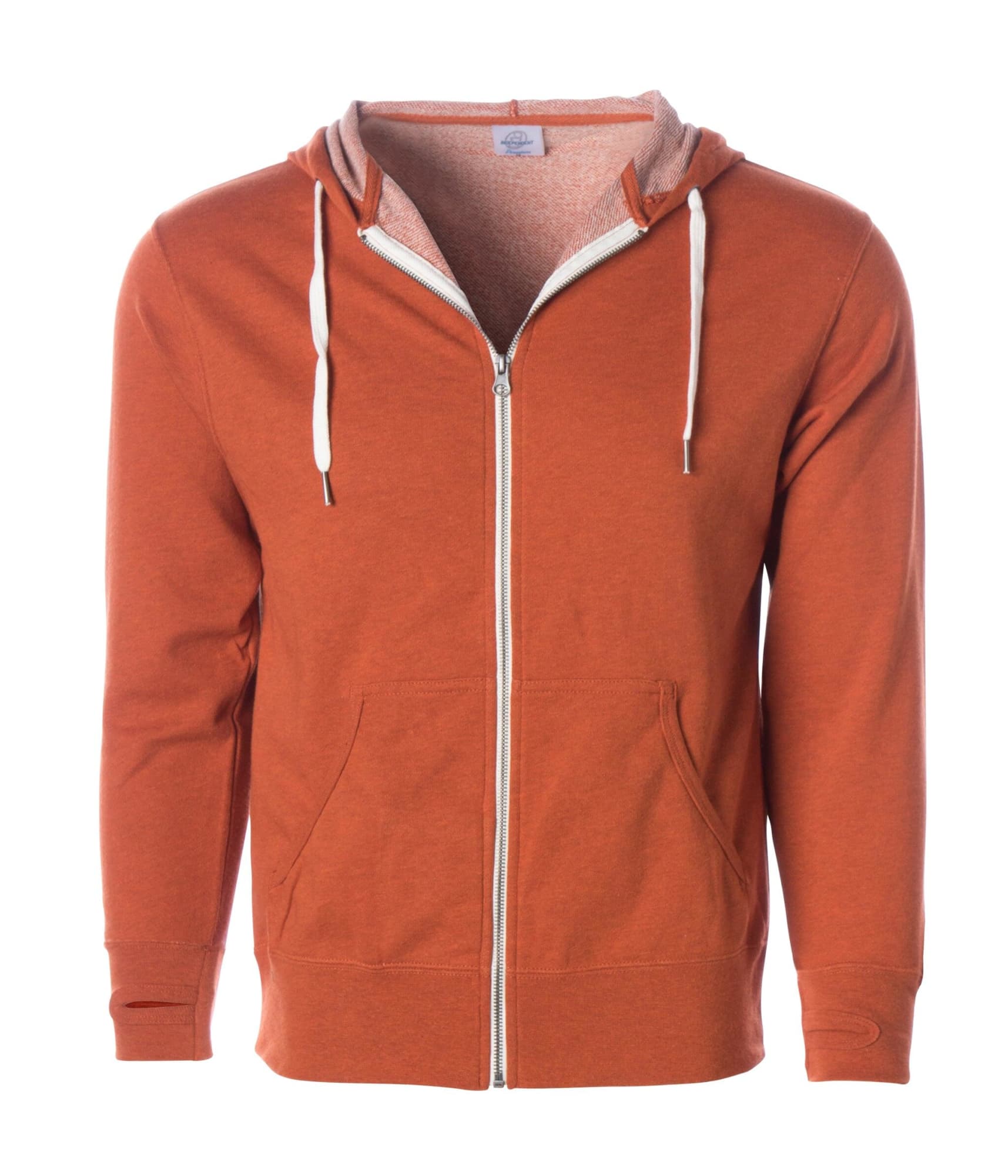 Unisex Heather Fitted Zip