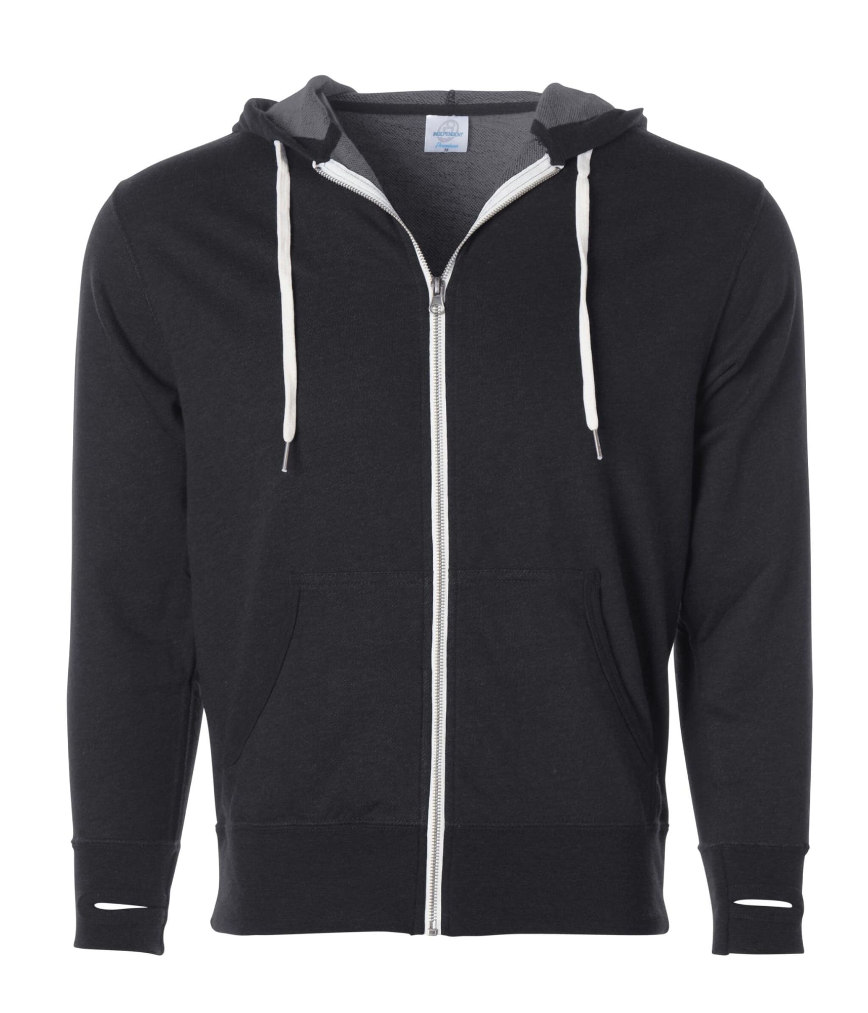 Unisex Heather Fitted Zip