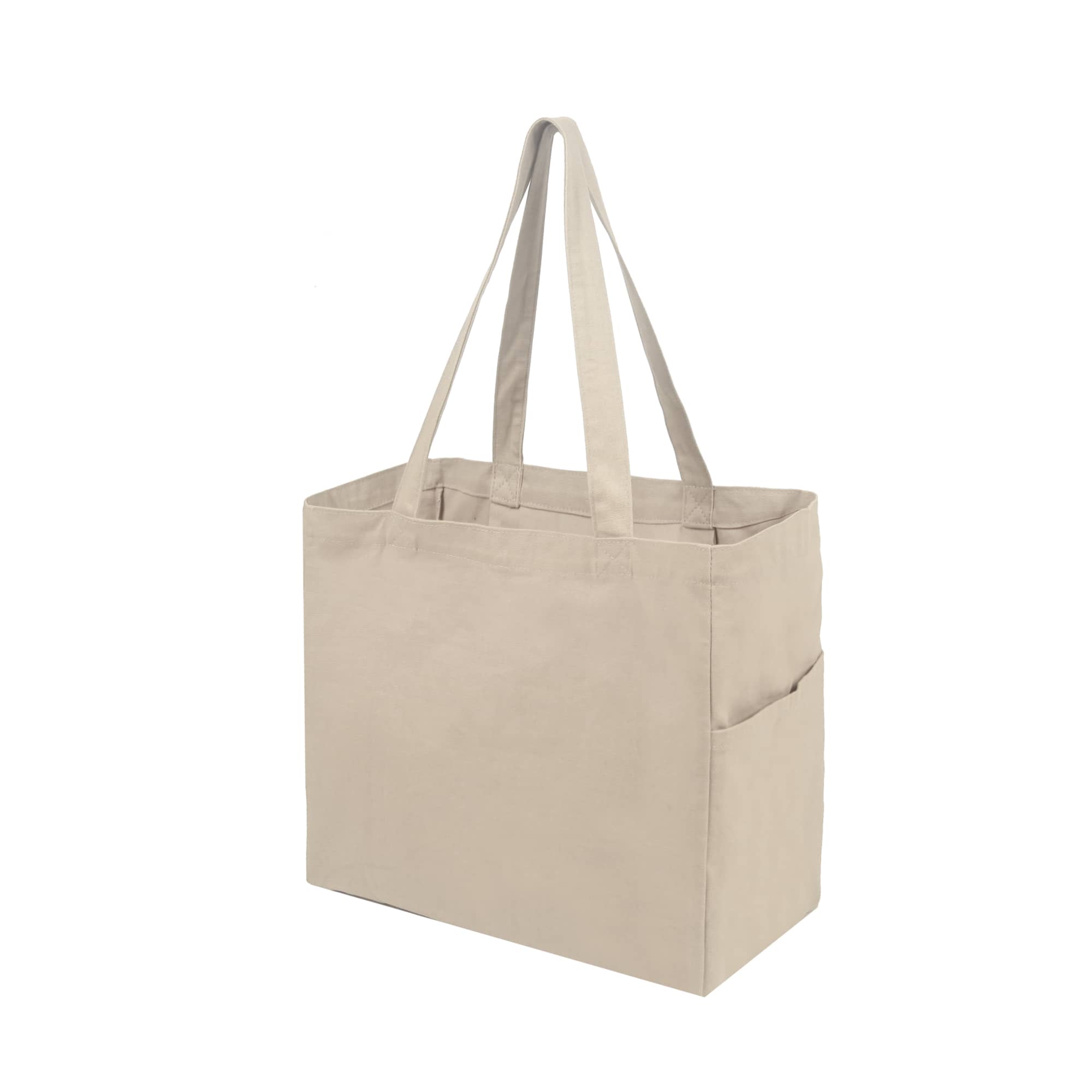 Bondi Canvas Tote Bag - Natural