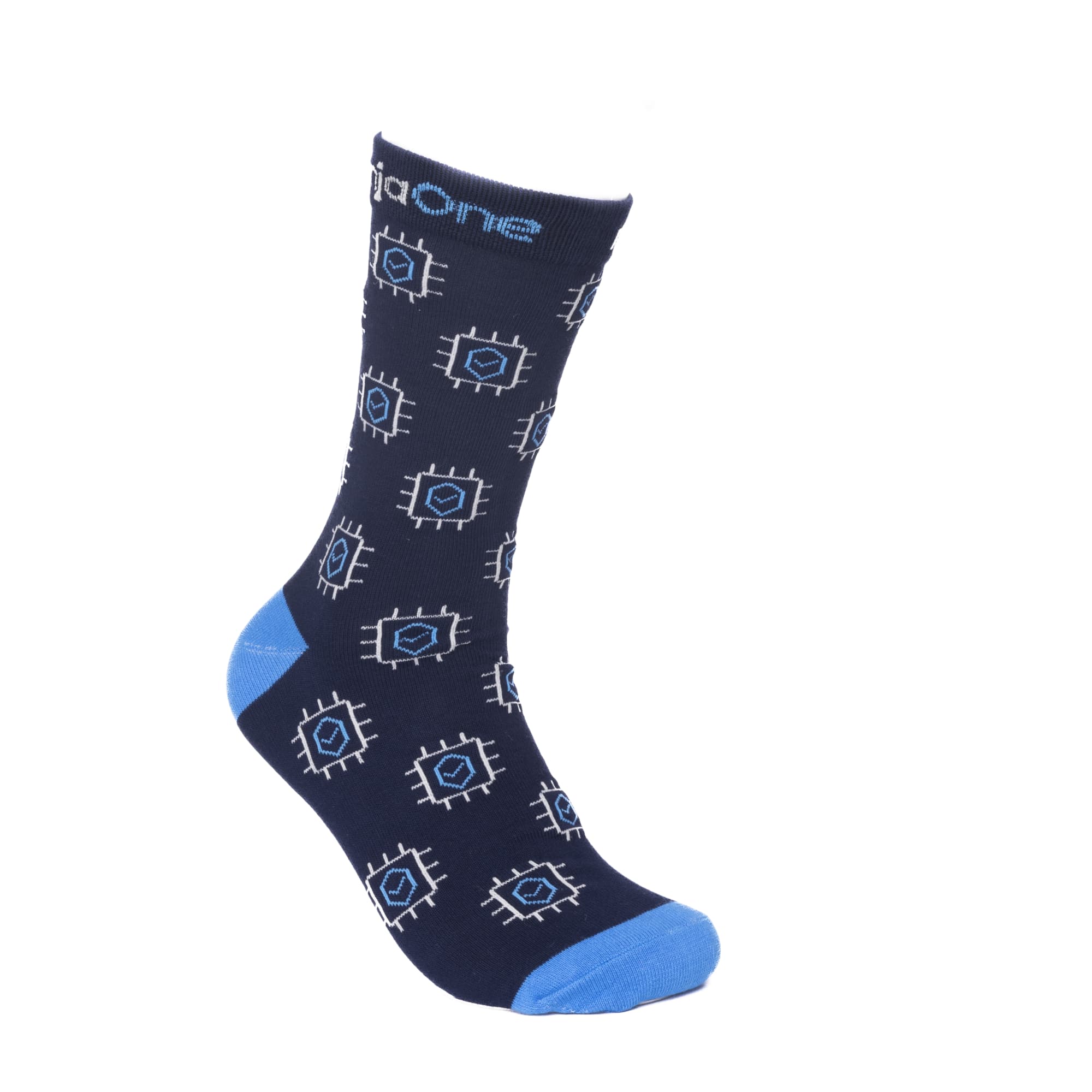 Snazzy Crew Jacquard Socks