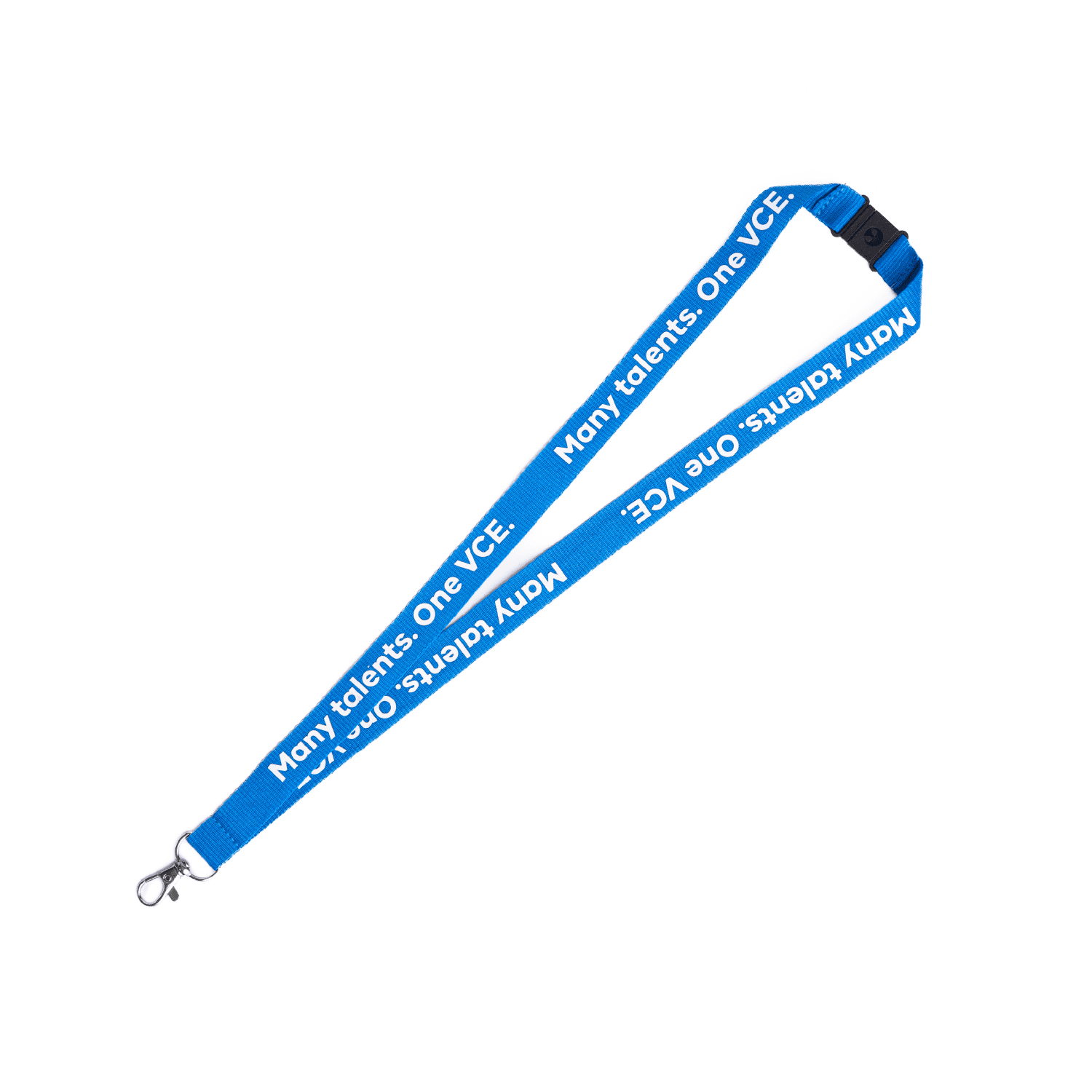 Flat Ribbed Lanyard 20mm Wide With Swivel Clip