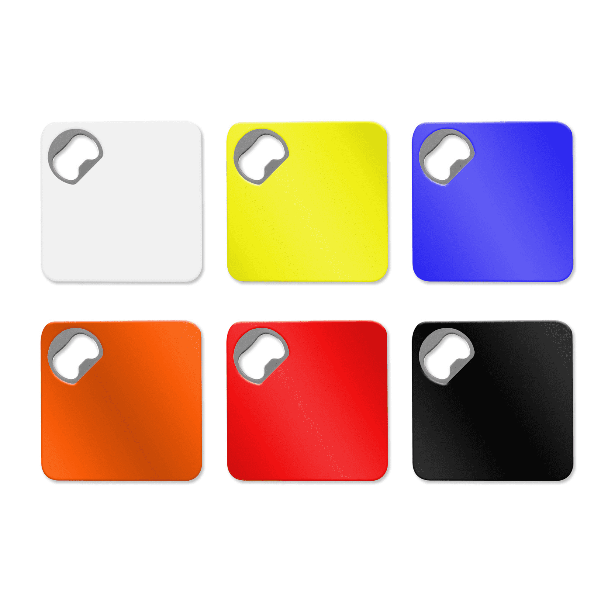 Square Coaster Bottle Opener