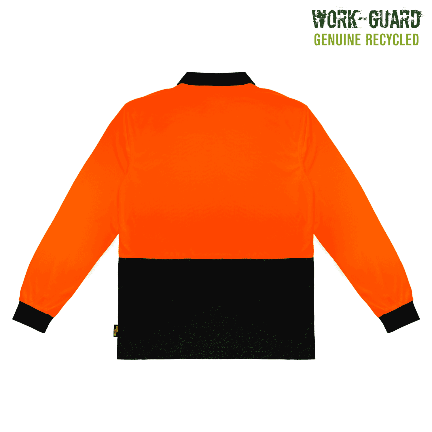 Work-Guard Recycled Hi Vis Longsleeve Polo
