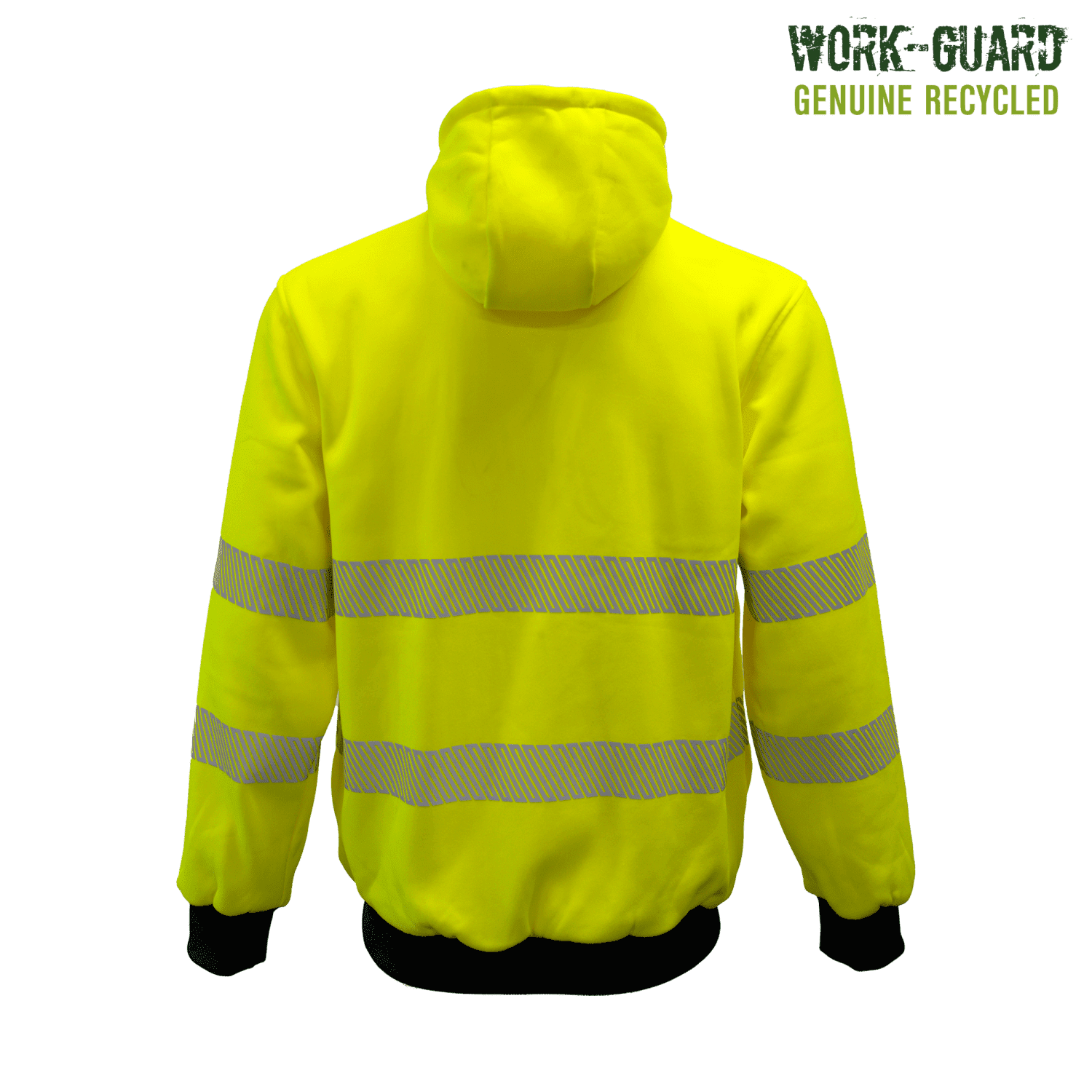 Workguard Recycled Hi Vis Day/Night Zipped Hoodie