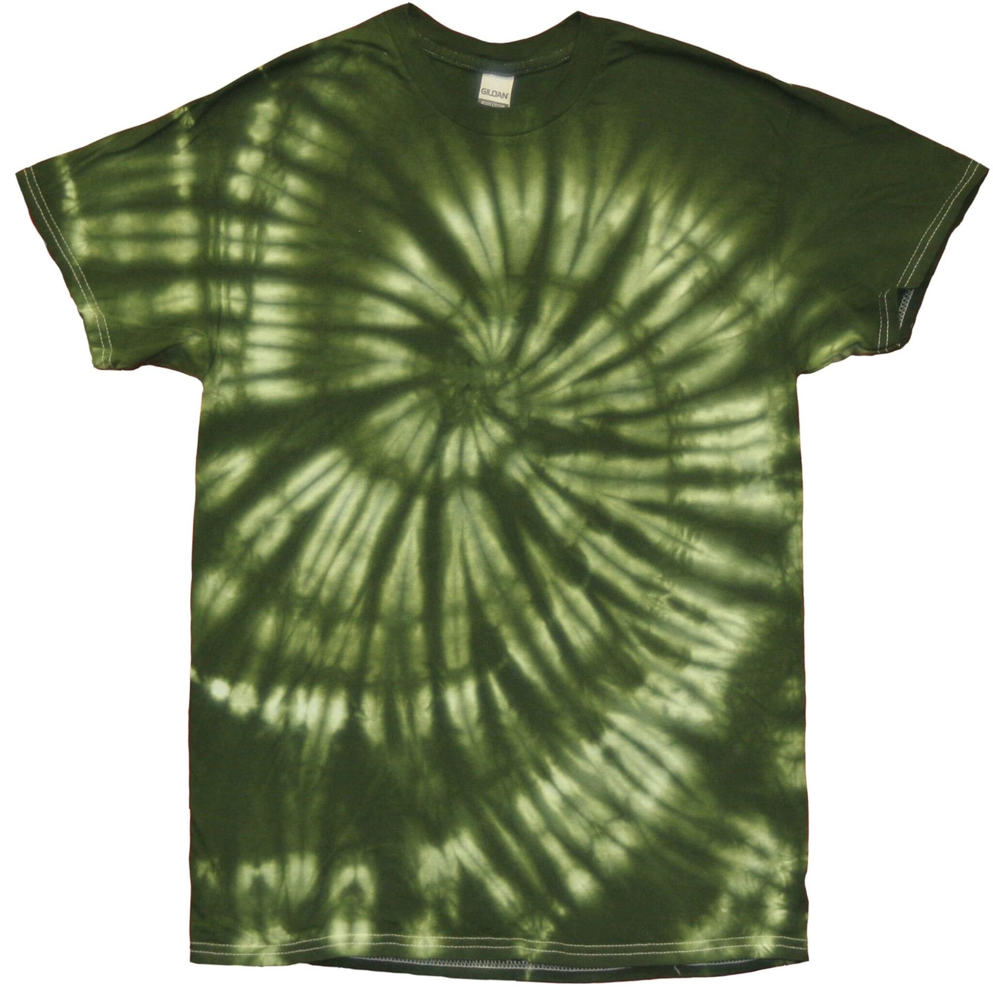 One Colour Web Tie Dye T-Shirt