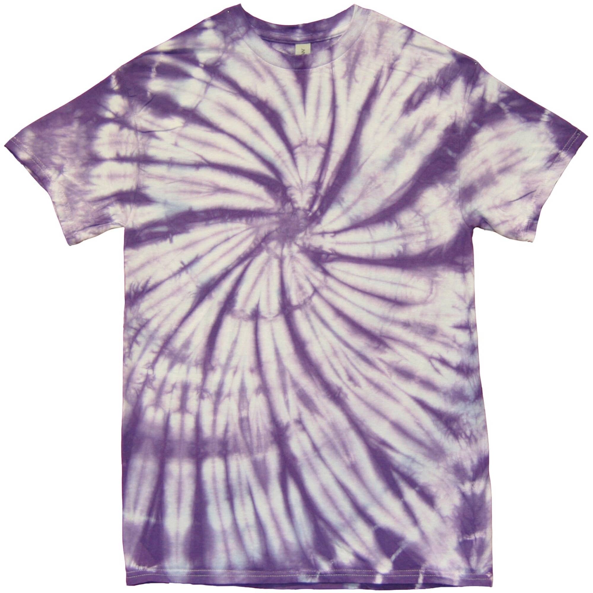One Colour Web Tie Dye T-Shirt