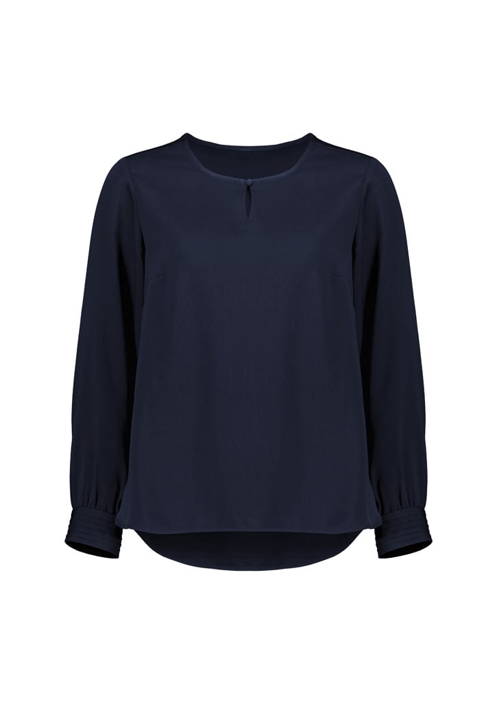 Womens Evelyn Long Sleeve Blouse