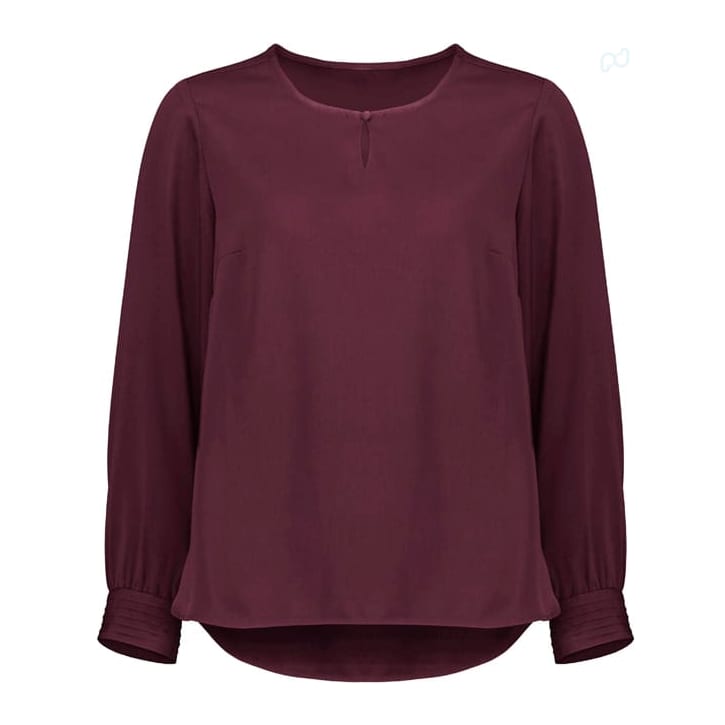 Womens Evelyn Long Sleeve Blouse