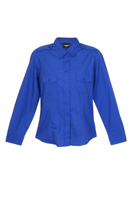 Womens Military Long Sleeve Shirt