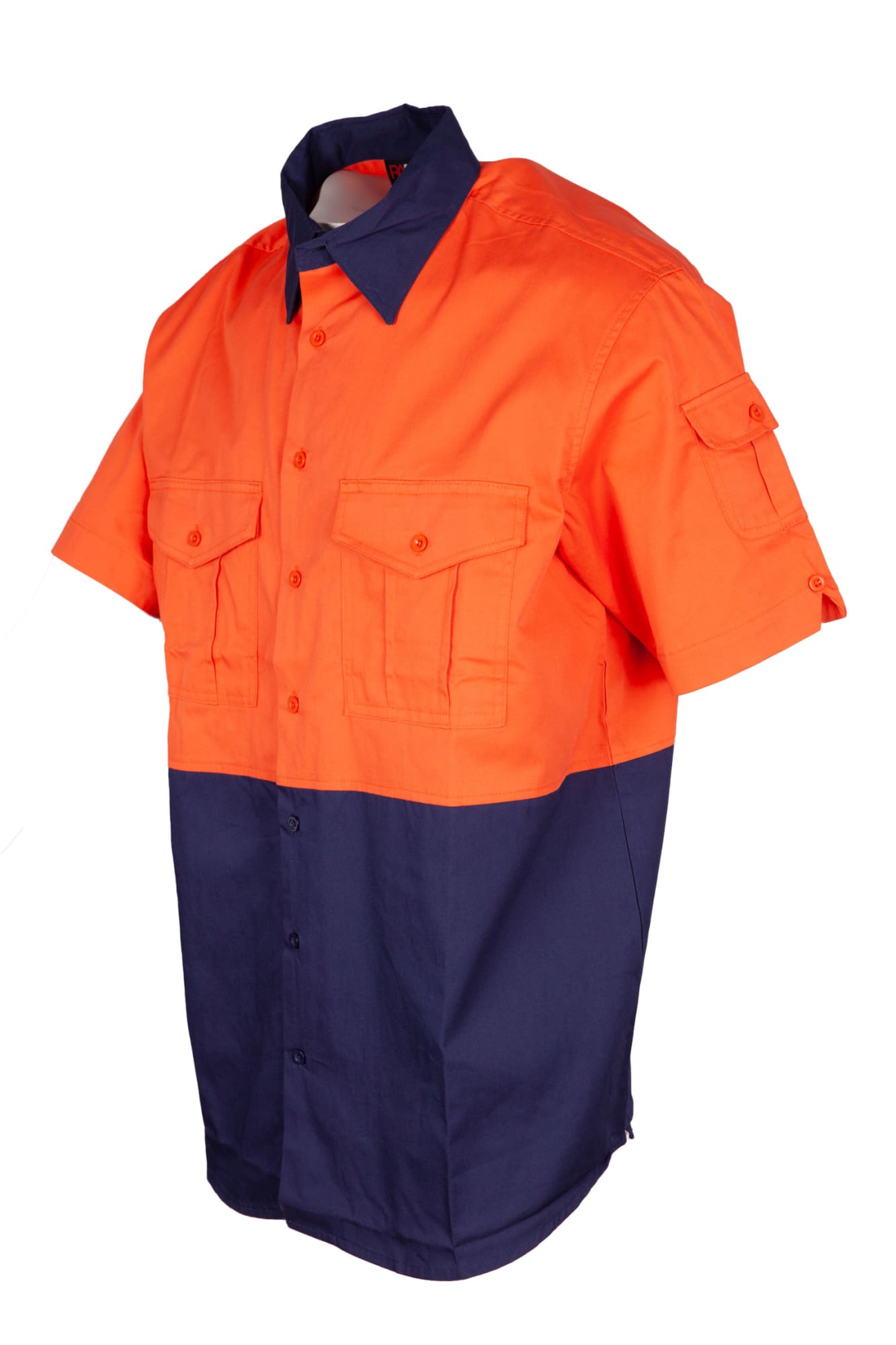 100% Combed Cotton Drill Short Sleeve