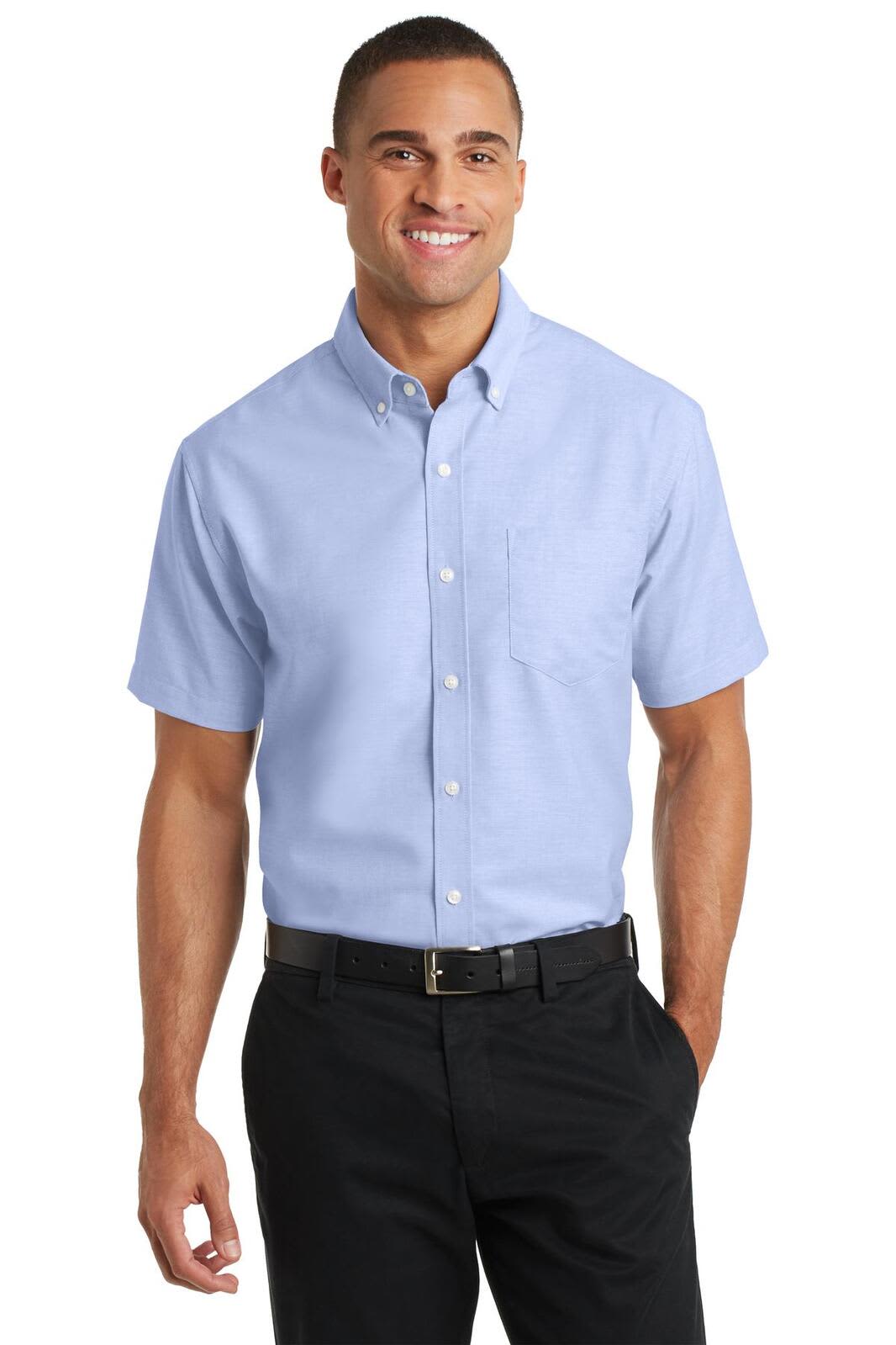 Port Authority Short Sleeve SuperPro Oxford Shirt