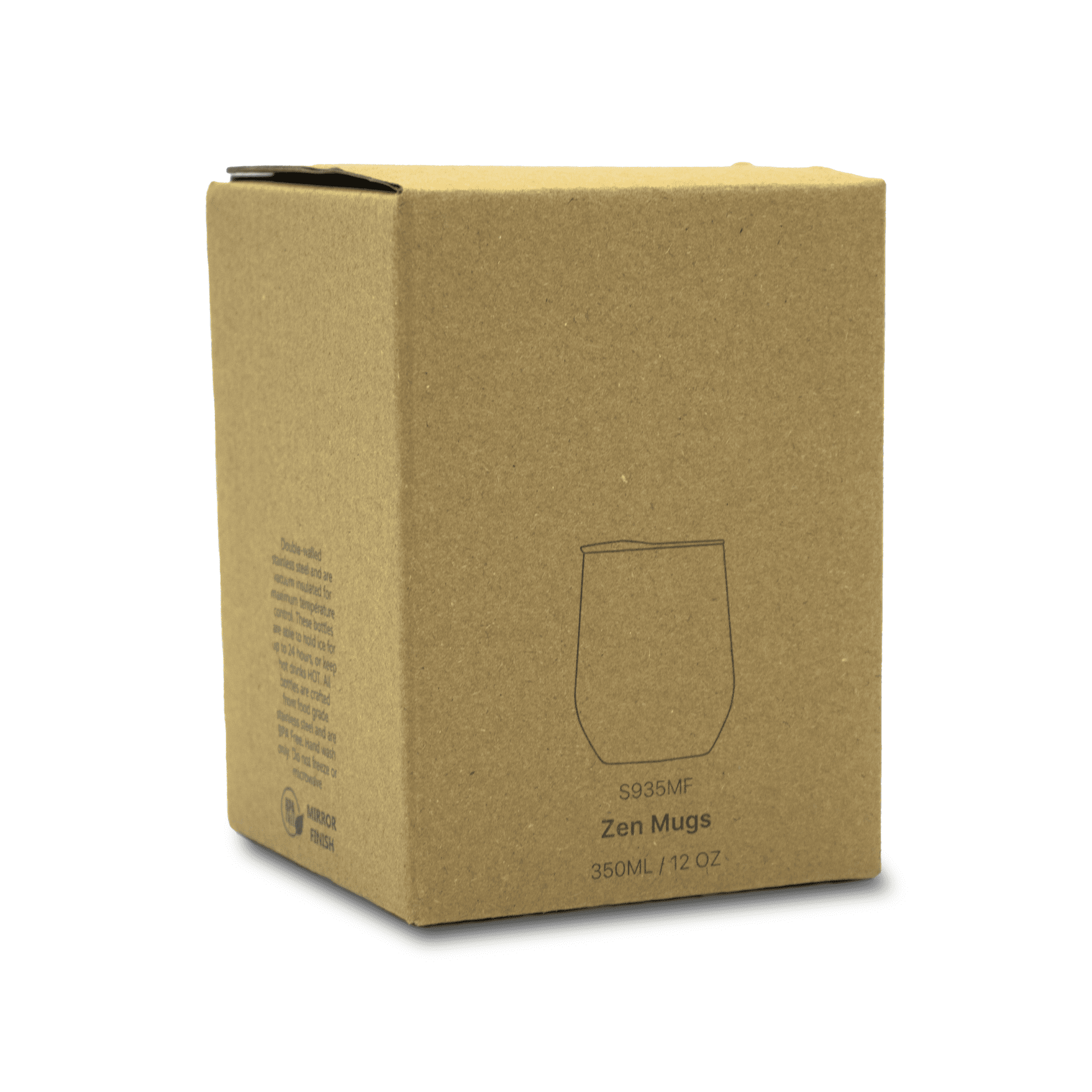 Zen Mirror Finish Mugs (350mL)