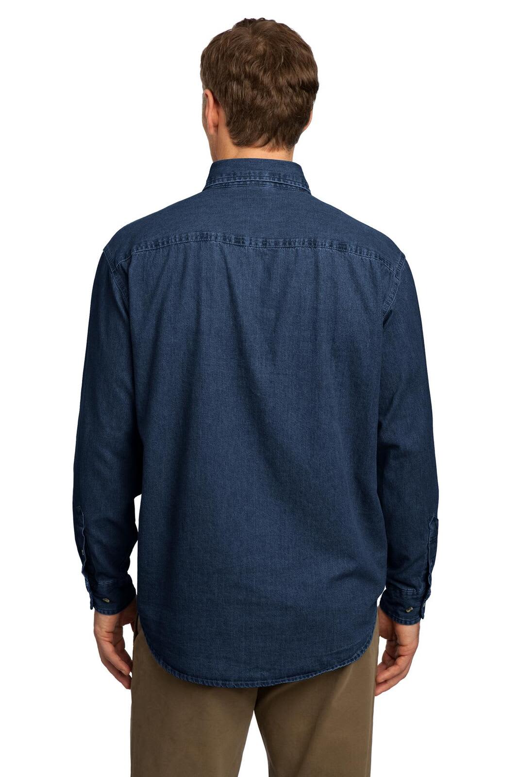 Port & Company - Long Sleeve Value Denim Shirt