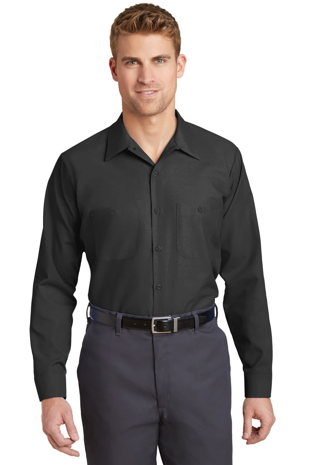 Red Kap - Long Sleeve Industrial Work Shirt