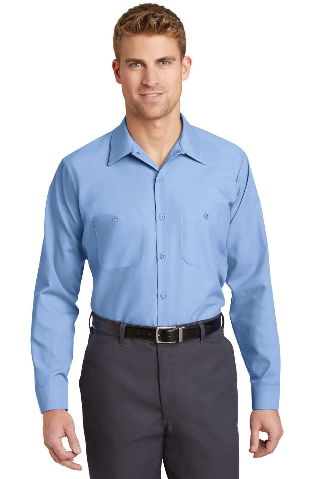 Red Kap - Long Sleeve Industrial Work Shirt