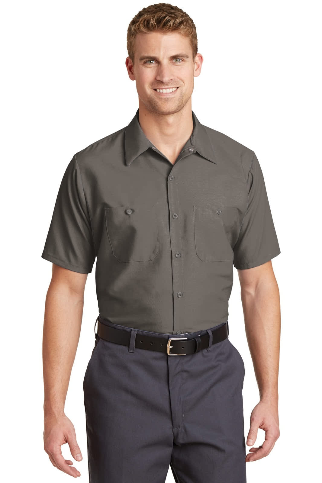 Red Kap - Short Sleeve Industrial Work Shirt