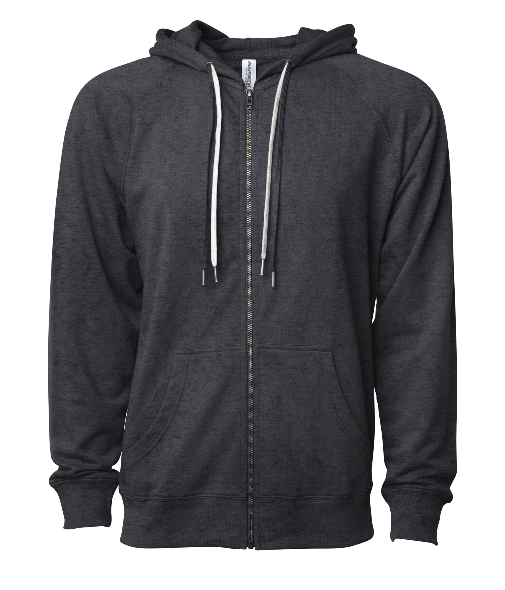Unisex Lightweight Loopback Terry Zip
